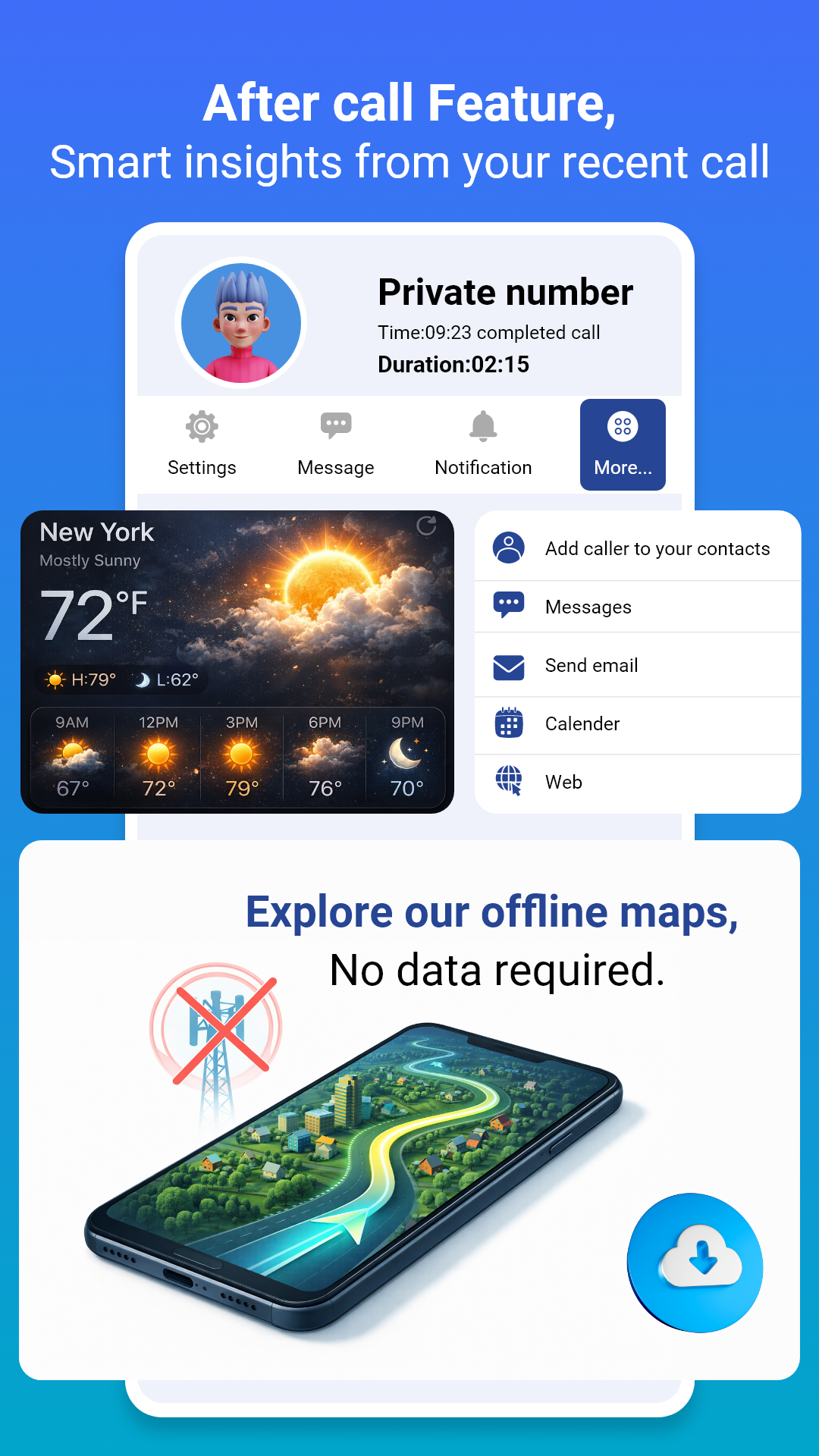 اسکرین شات 3 برنامه GPS Maps, Navigation & Traffic