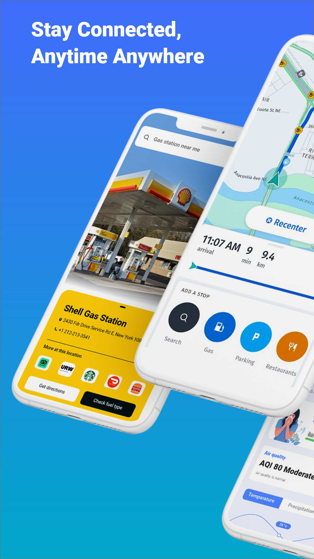 اسکرین شات 1 برنامه GPS Maps, Navigation & Traffic