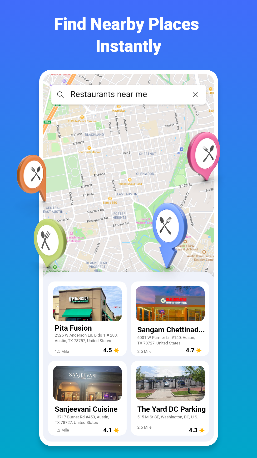 اسکرین شات 5 برنامه GPS Maps, Navigation & Traffic