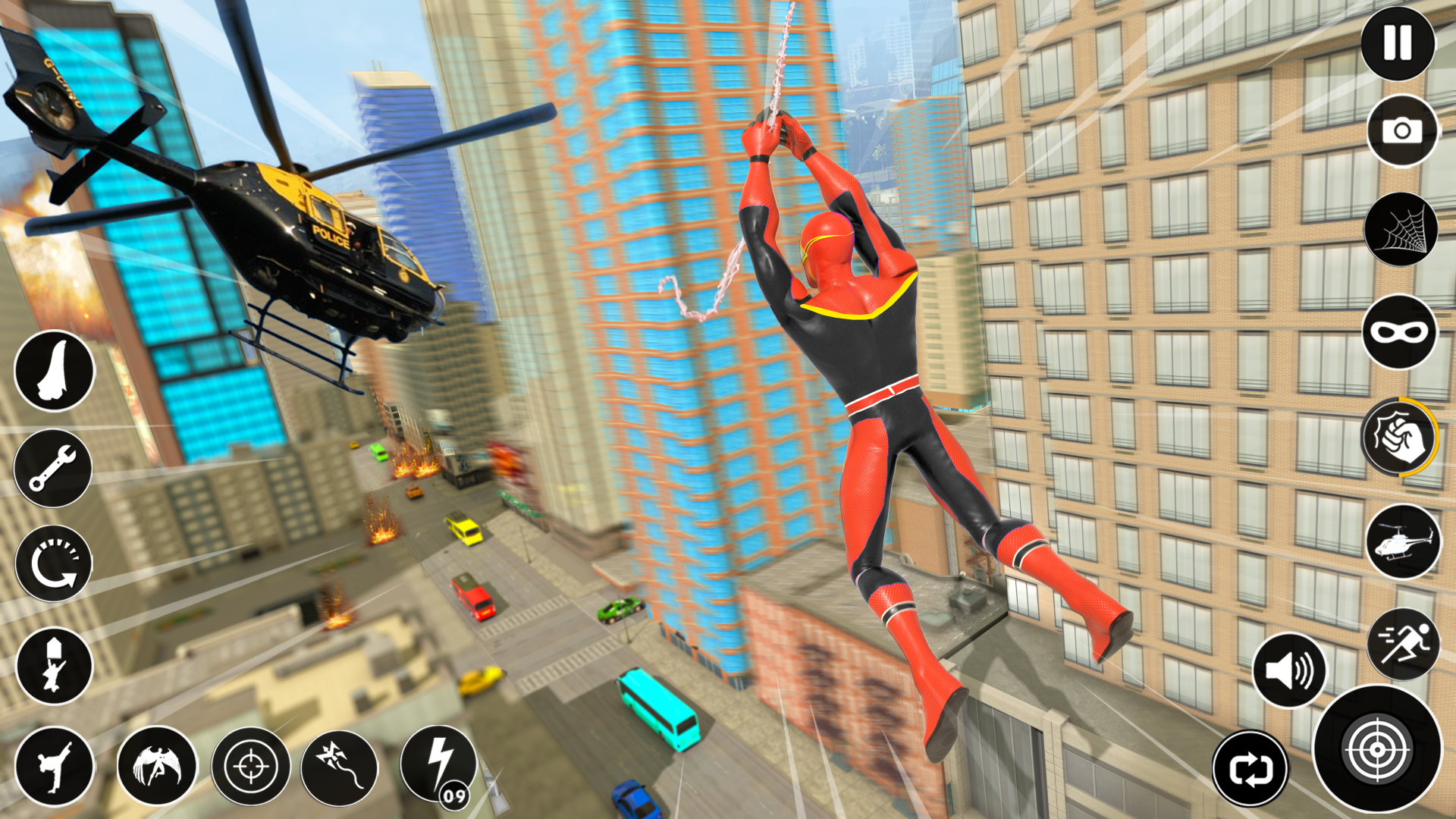 اسکرین شات 2 بازی Spider Fighting Man Hero Games