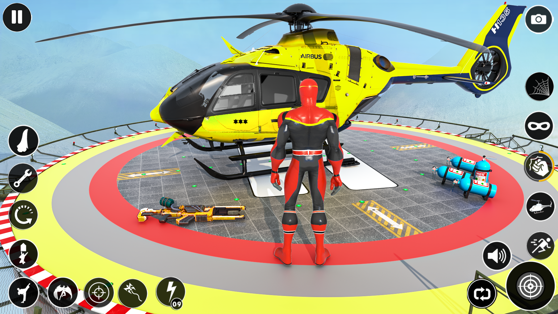 اسکرین شات 3 بازی Spider Fighting Man Hero Games