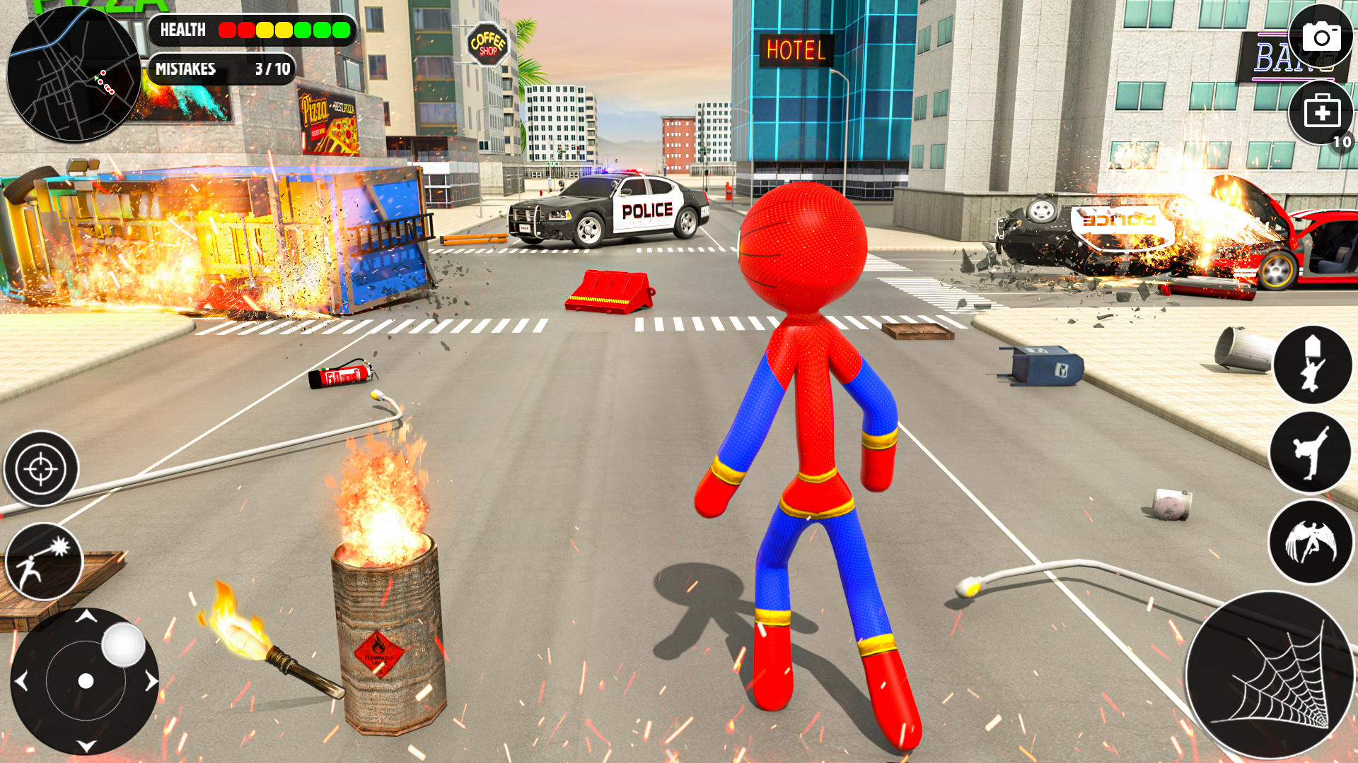 اسکرین شات 5 بازی Spider Hero-Superhero Games