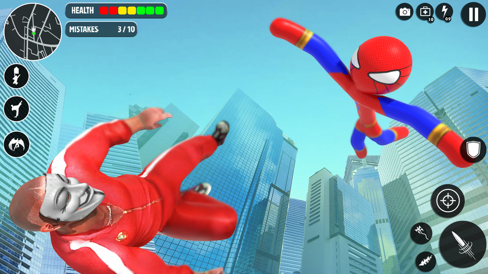 اسکرین شات 6 بازی Spider Hero-Superhero Games