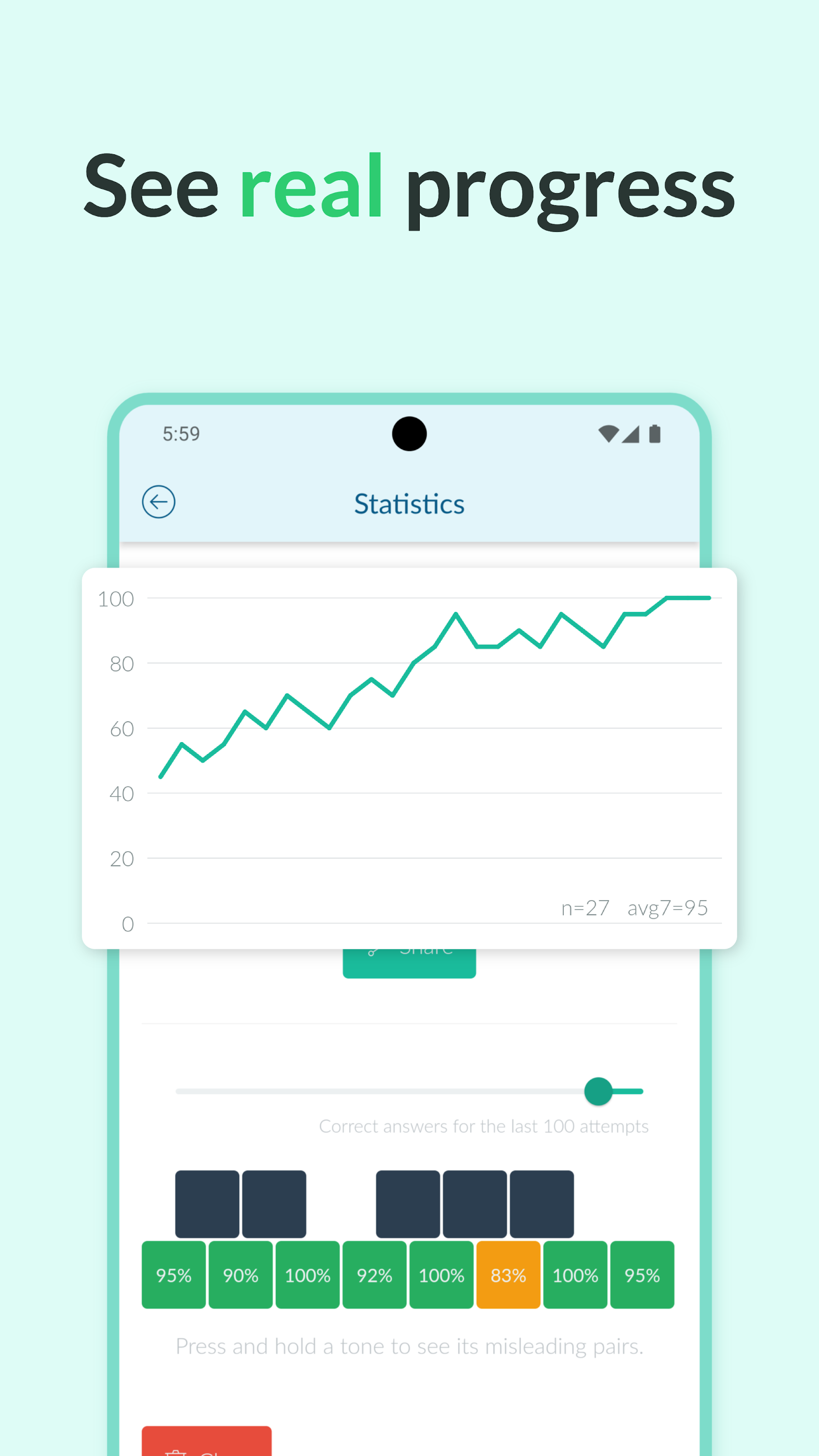 اسکرین شات 4 برنامه Functional Ear Trainer