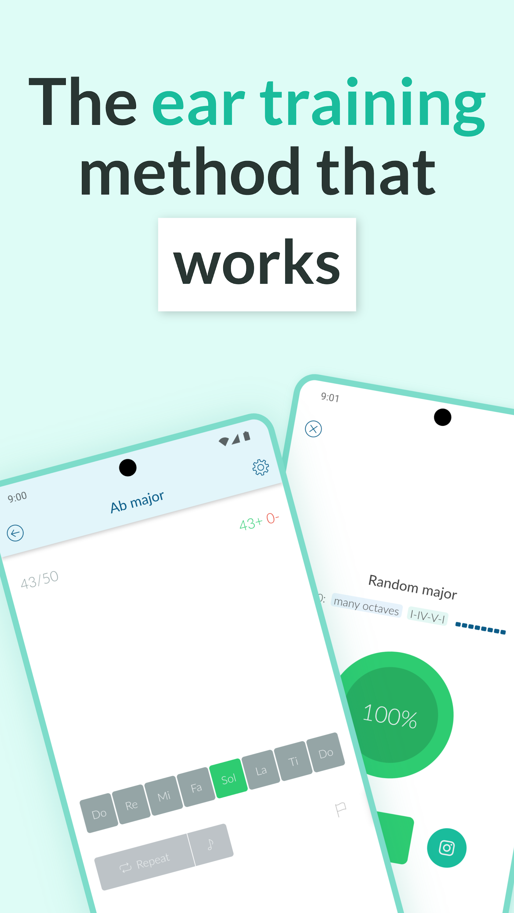 اسکرین شات 1 برنامه Functional Ear Trainer