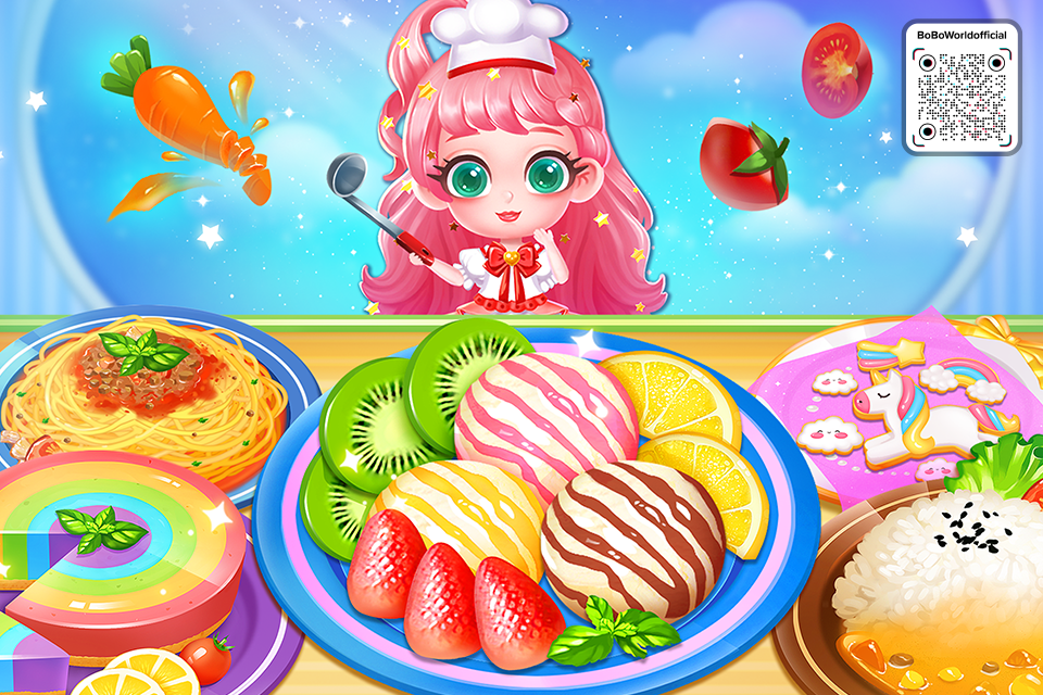 اسکرین شات 5 بازی BoBo World:kids cooking game