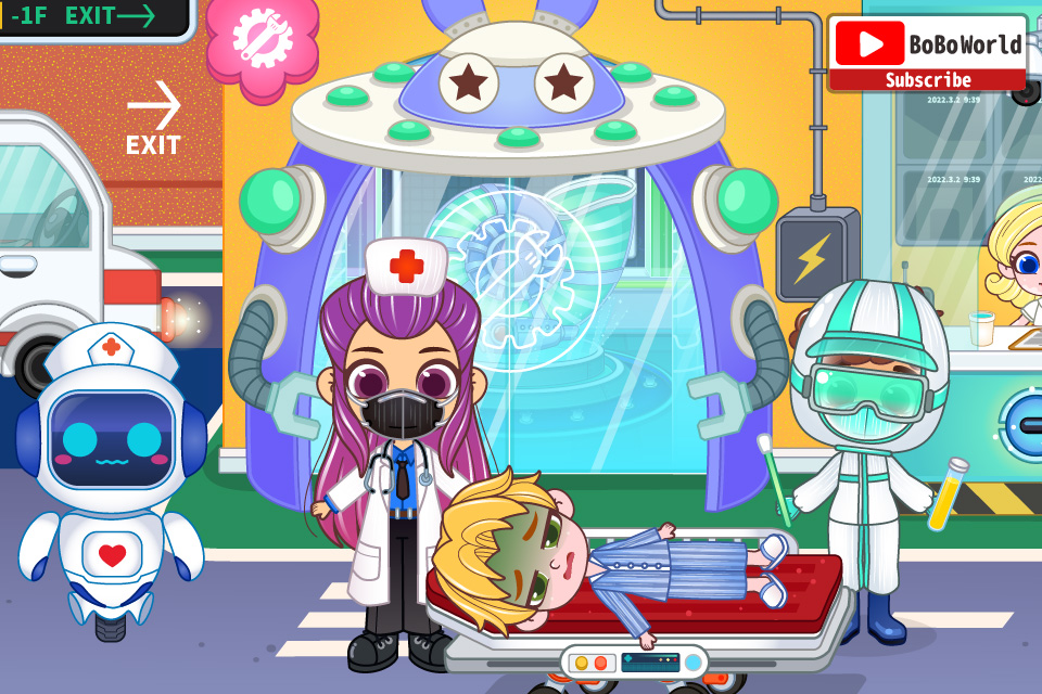 اسکرین شات 5 بازی BoBo World Hospital for kids
