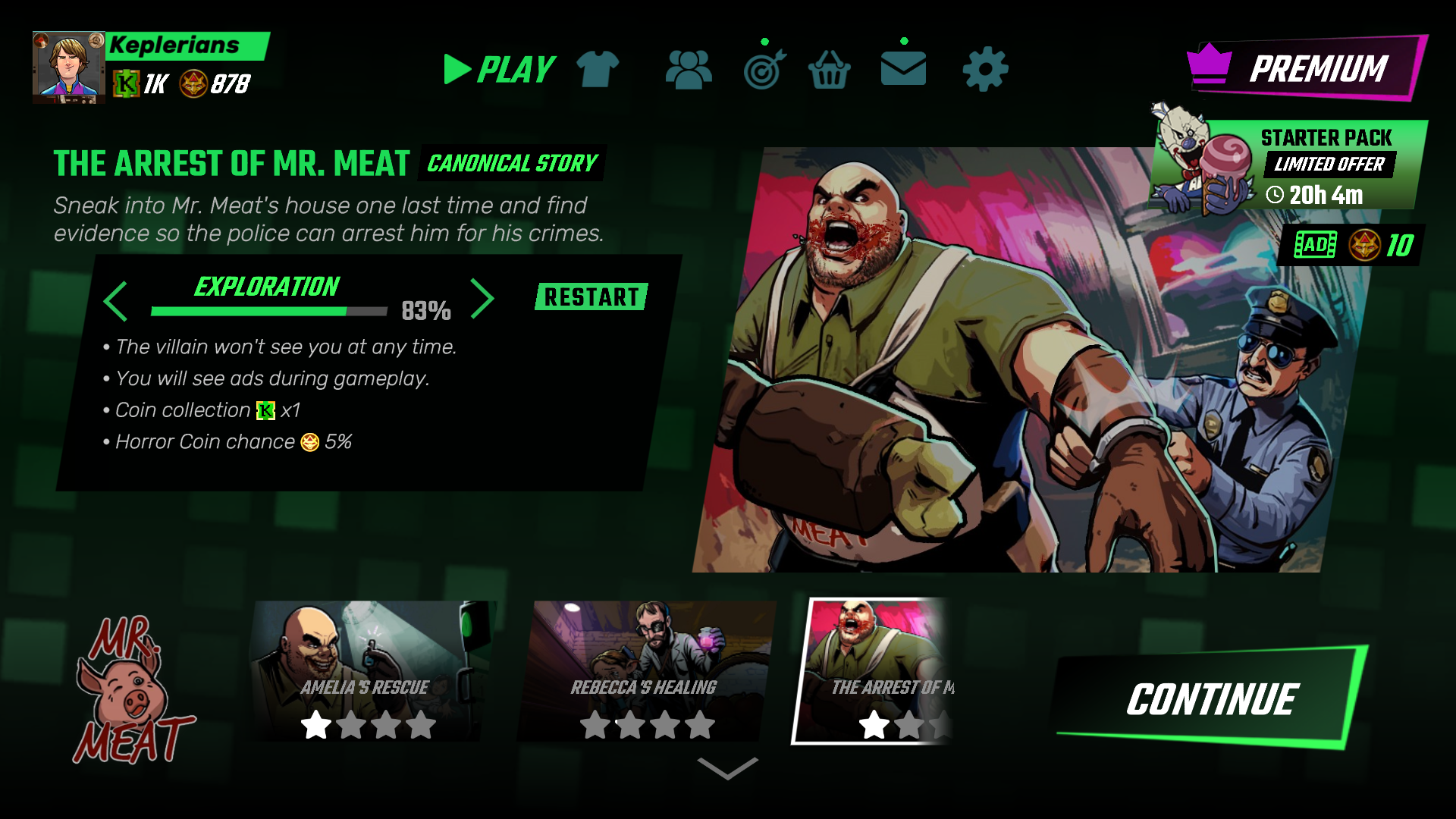 اسکرین شات 2 بازی Mr Meat: Horror Escape