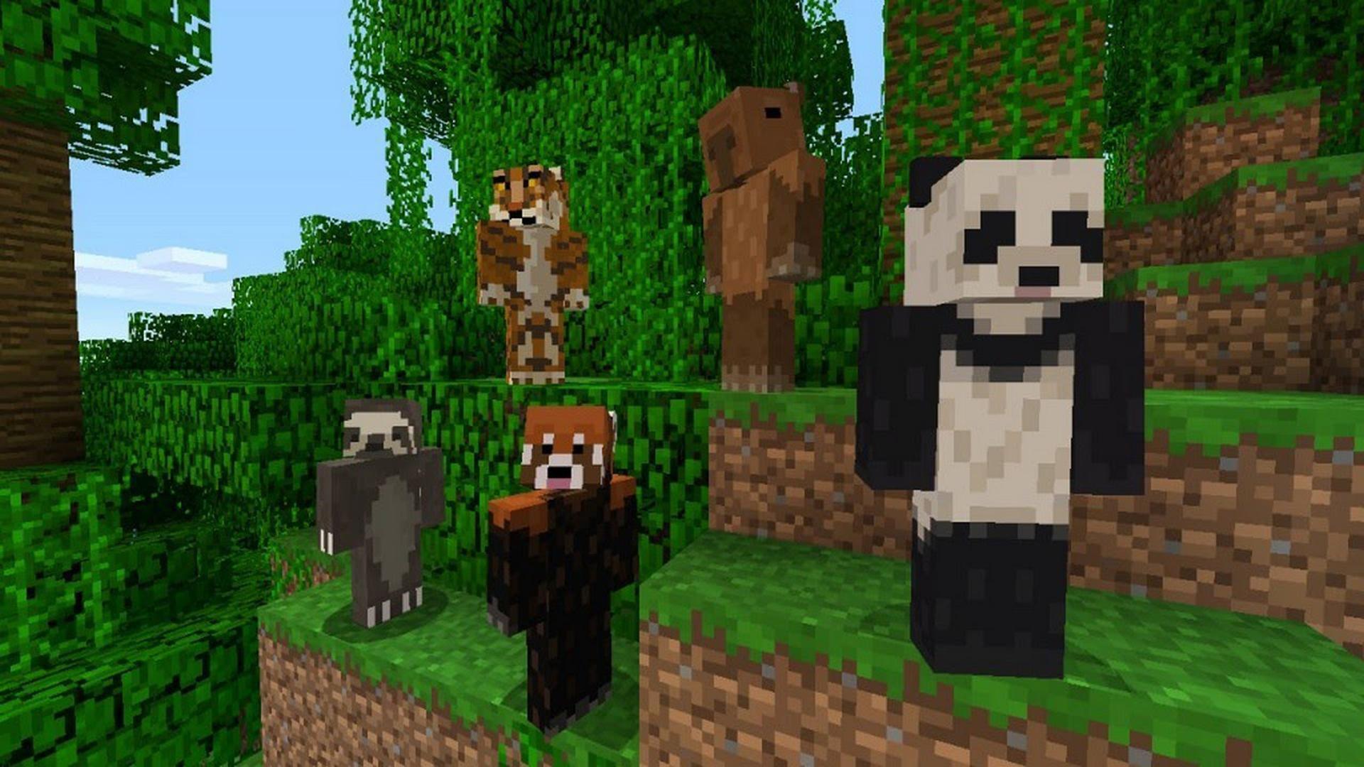 اسکرین شات 5 برنامه Animals Mods for Minecraft PE