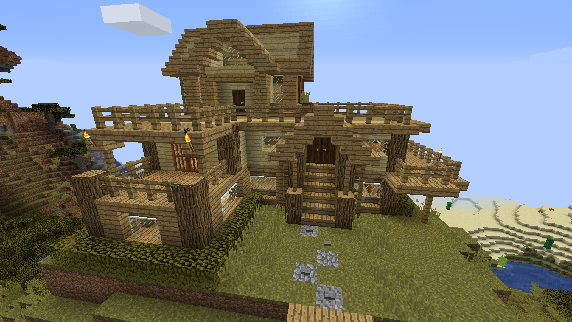 اسکرین شات 7 برنامه Modern House Map for Minecraft