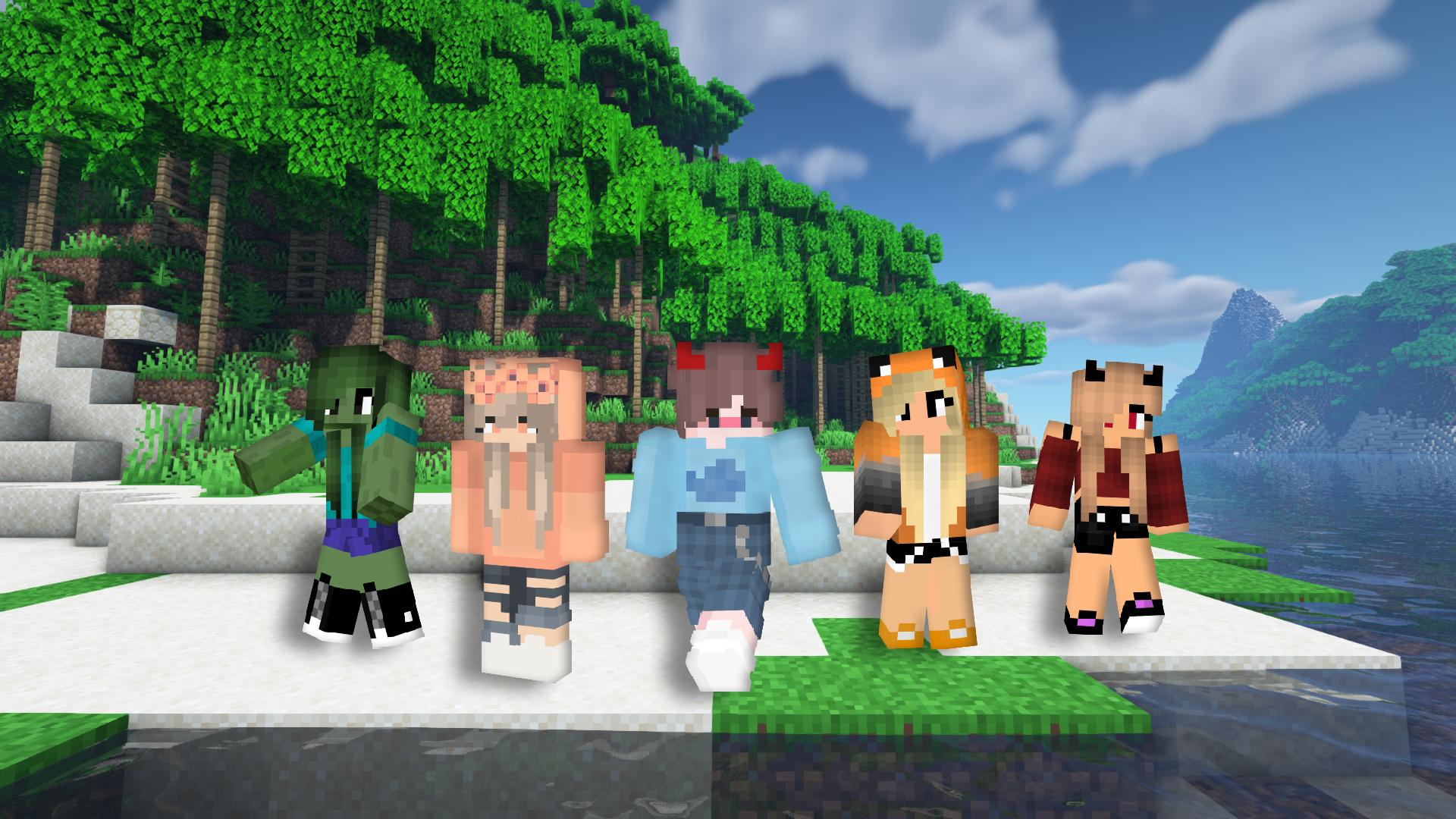 اسکرین شات 8 برنامه Anime Skins for Minecraft PE