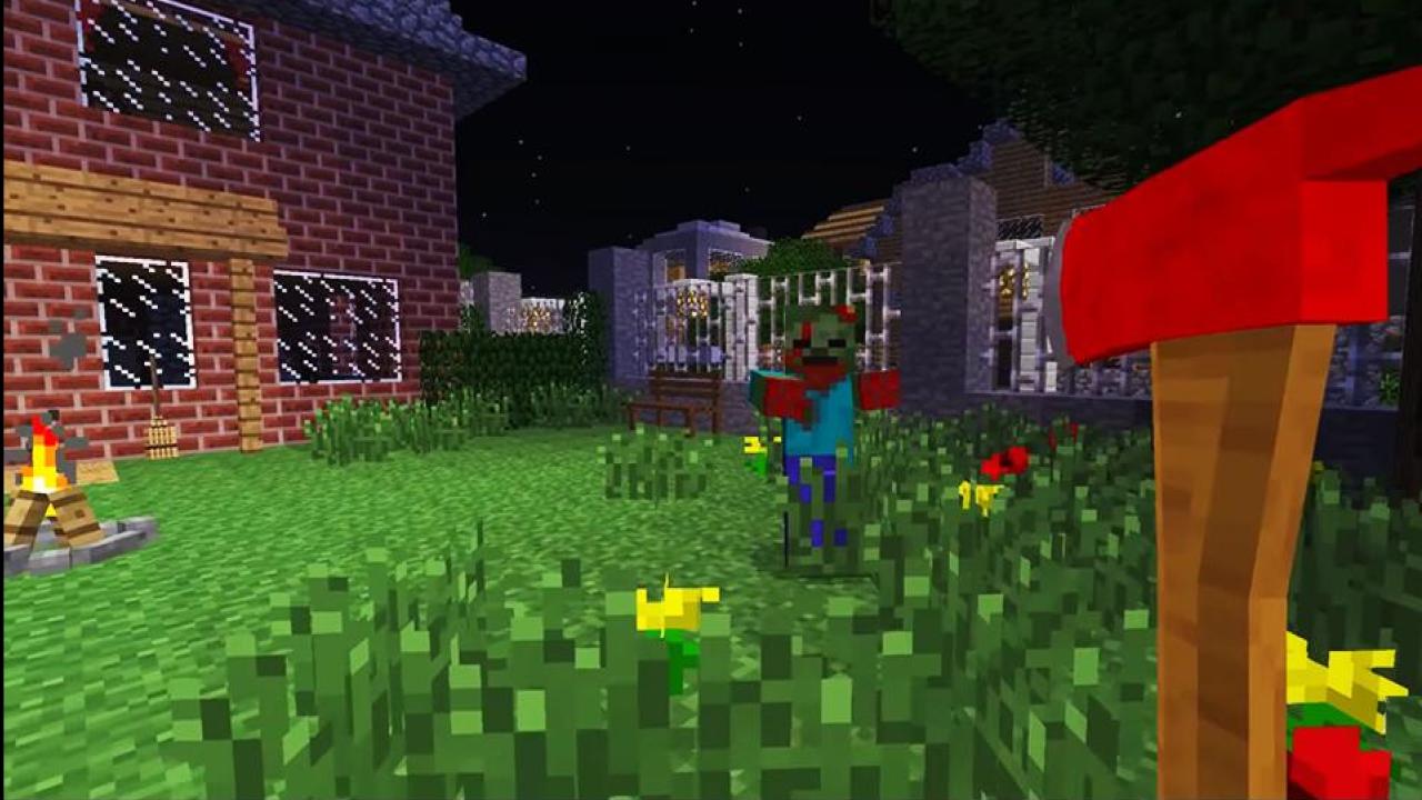 اسکرین شات 7 بازی Minecraft: Zombie and Mutant