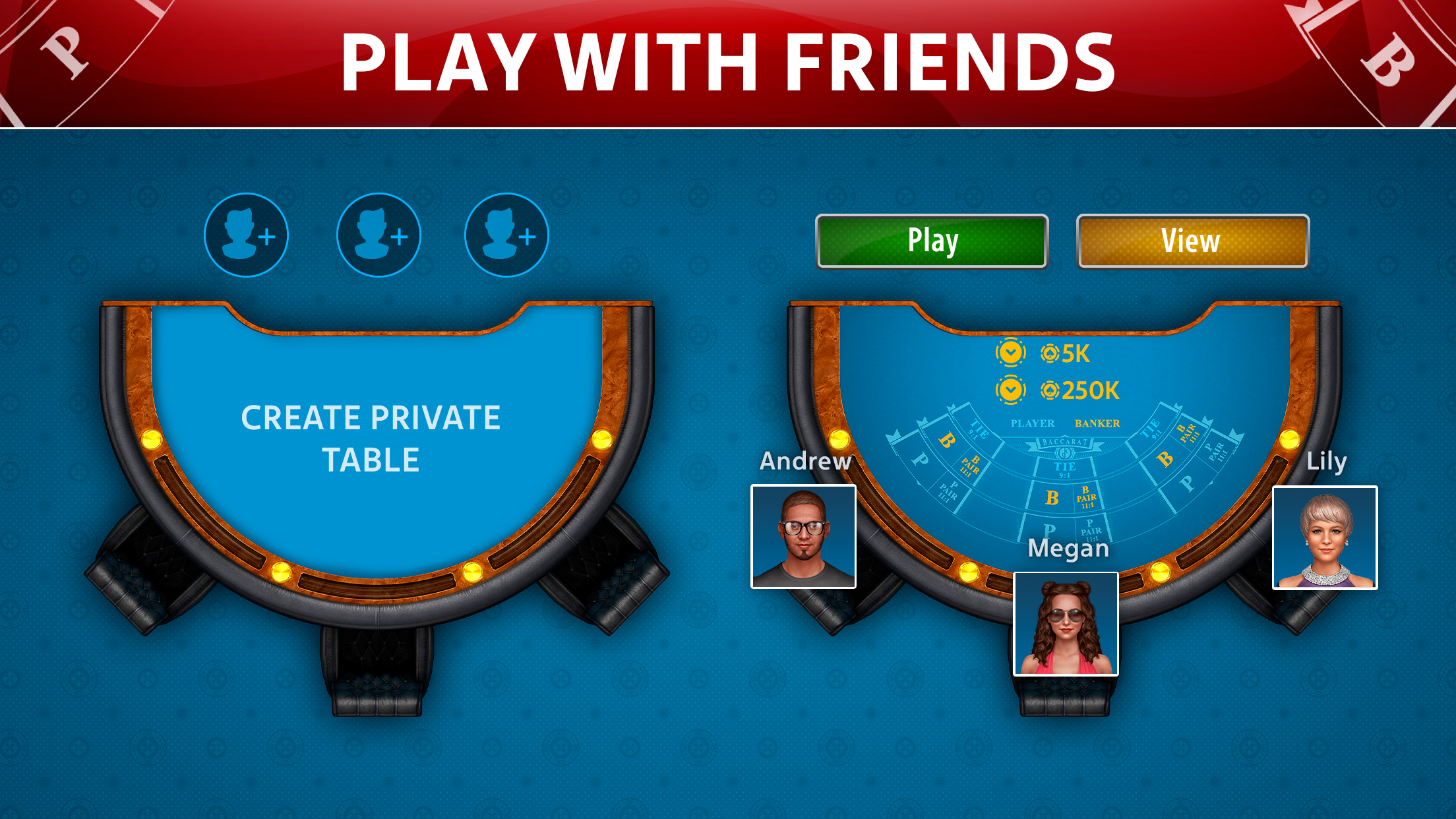 اسکرین شات 6 بازی Baccarat Online: Baccarist