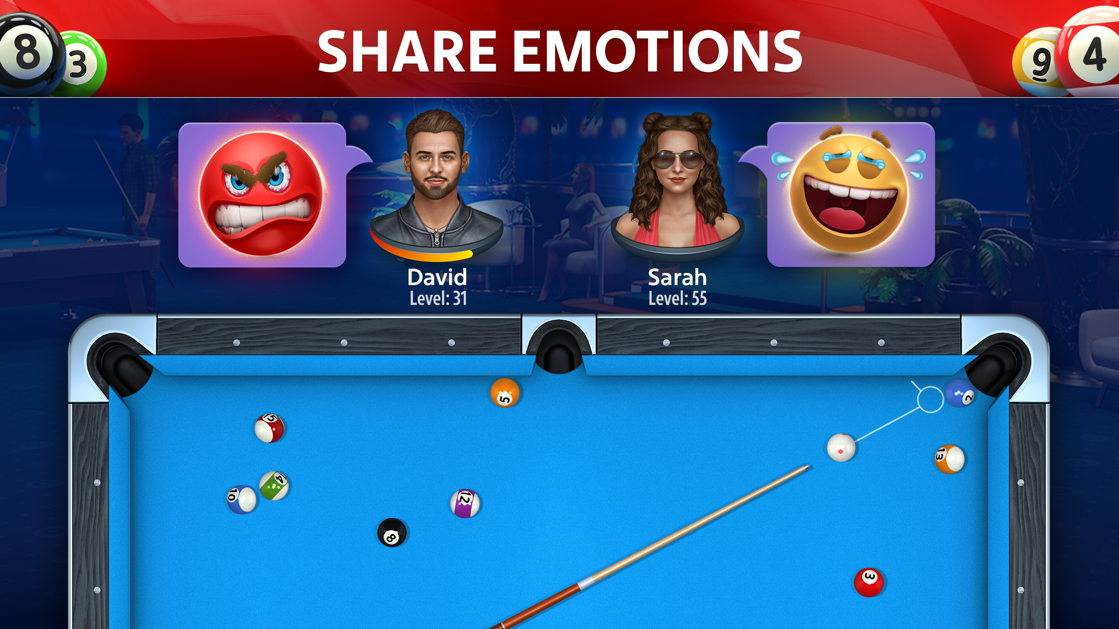 اسکرین شات 4 بازی 8 Ball by Pokerist
