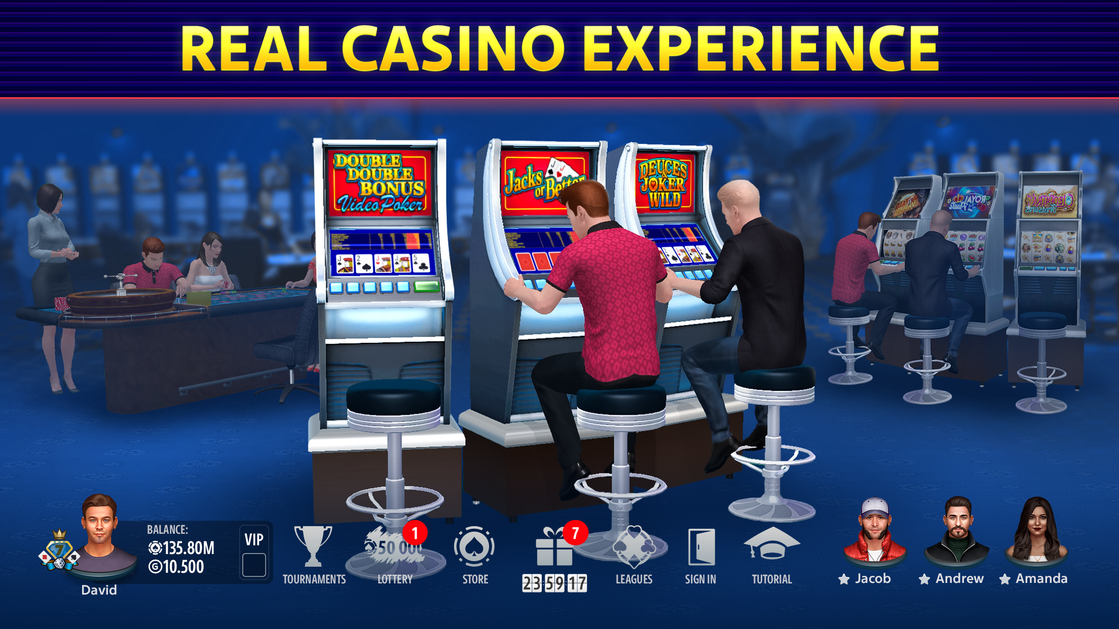 اسکرین شات 4 بازی Video Poker by Pokerist
