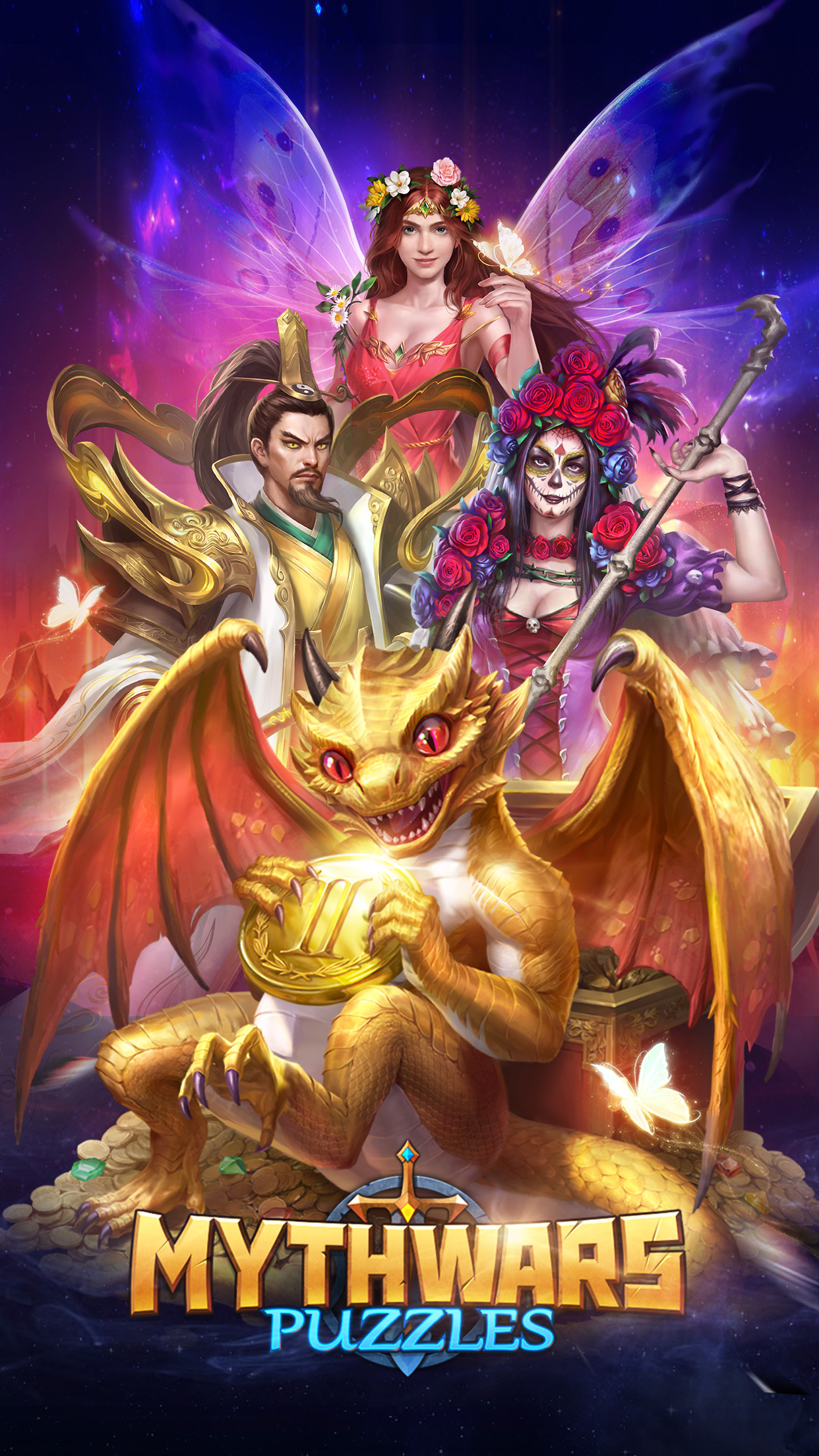 اسکرین شات 1 بازی MythWars & Puzzles: RPG Match3