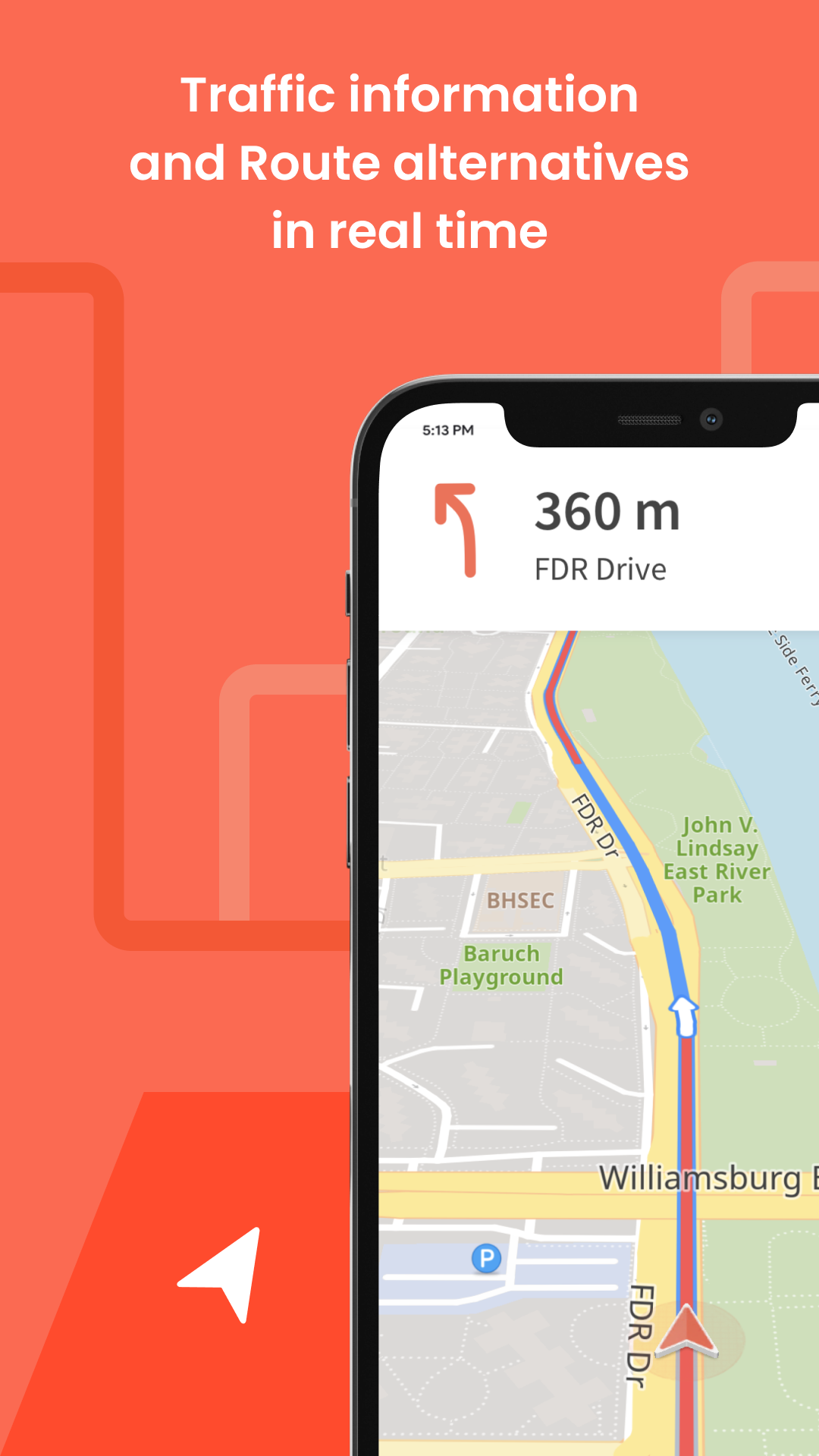 اسکرین شات 5 برنامه Karta Offline GPS Maps Nav