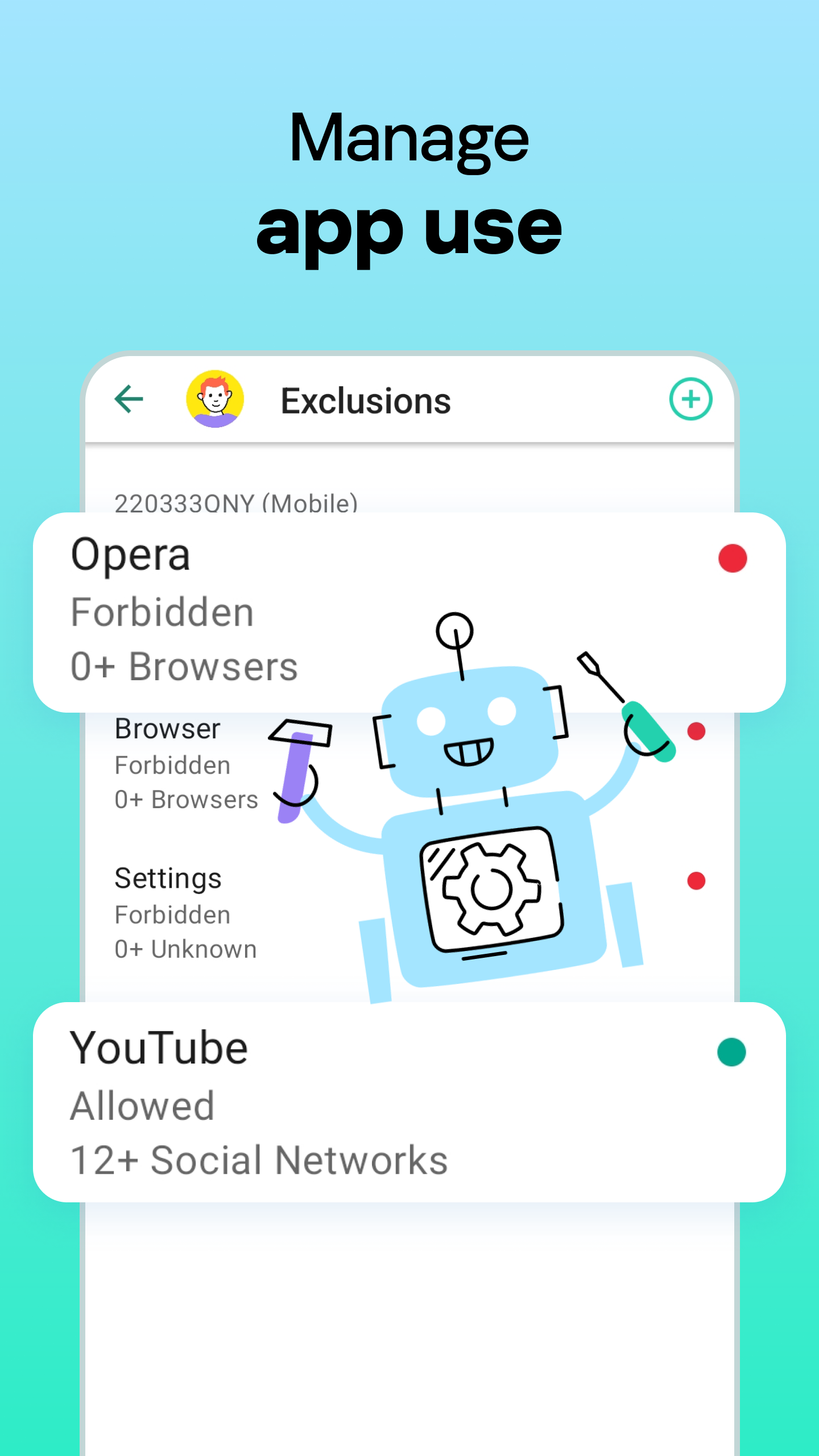 اسکرین شات 4 برنامه Kaspersky SafeKids with GPS