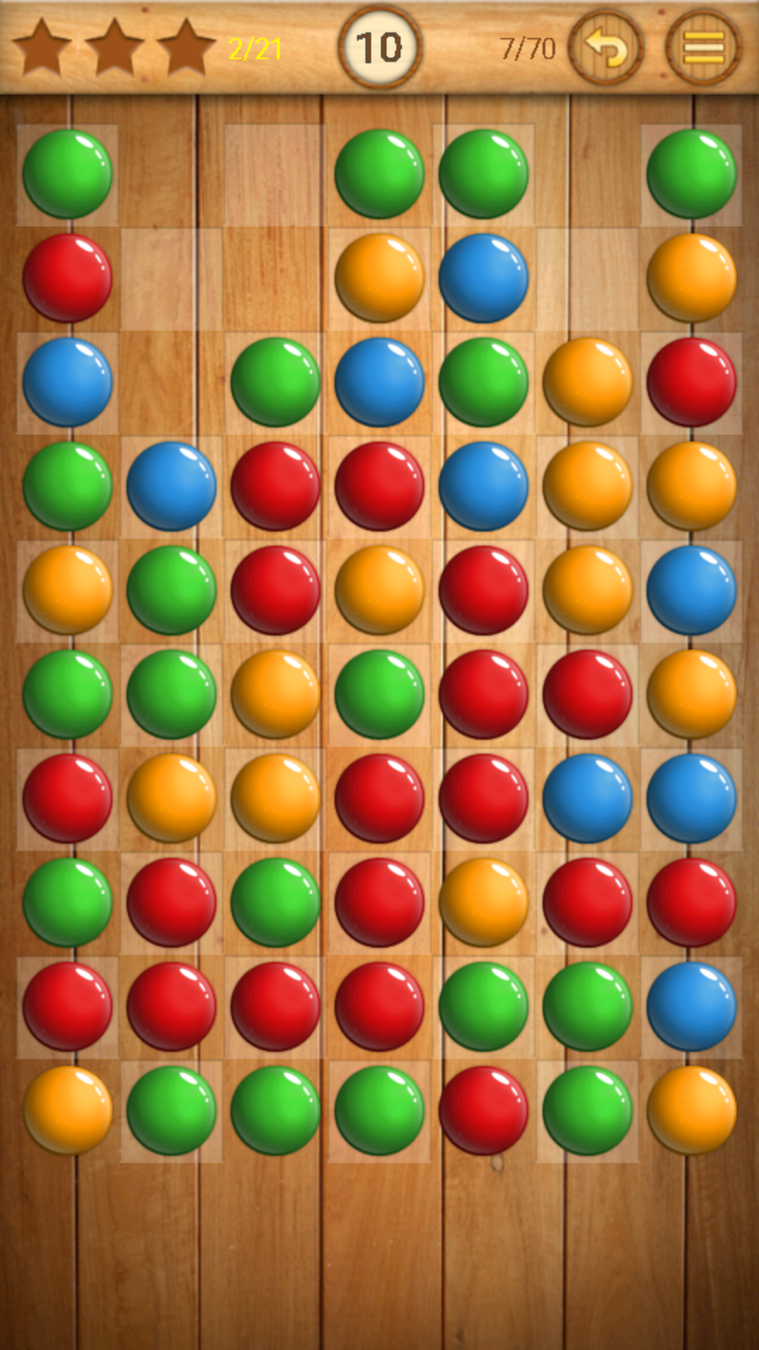اسکرین شات 1 بازی Bubbles Breaker