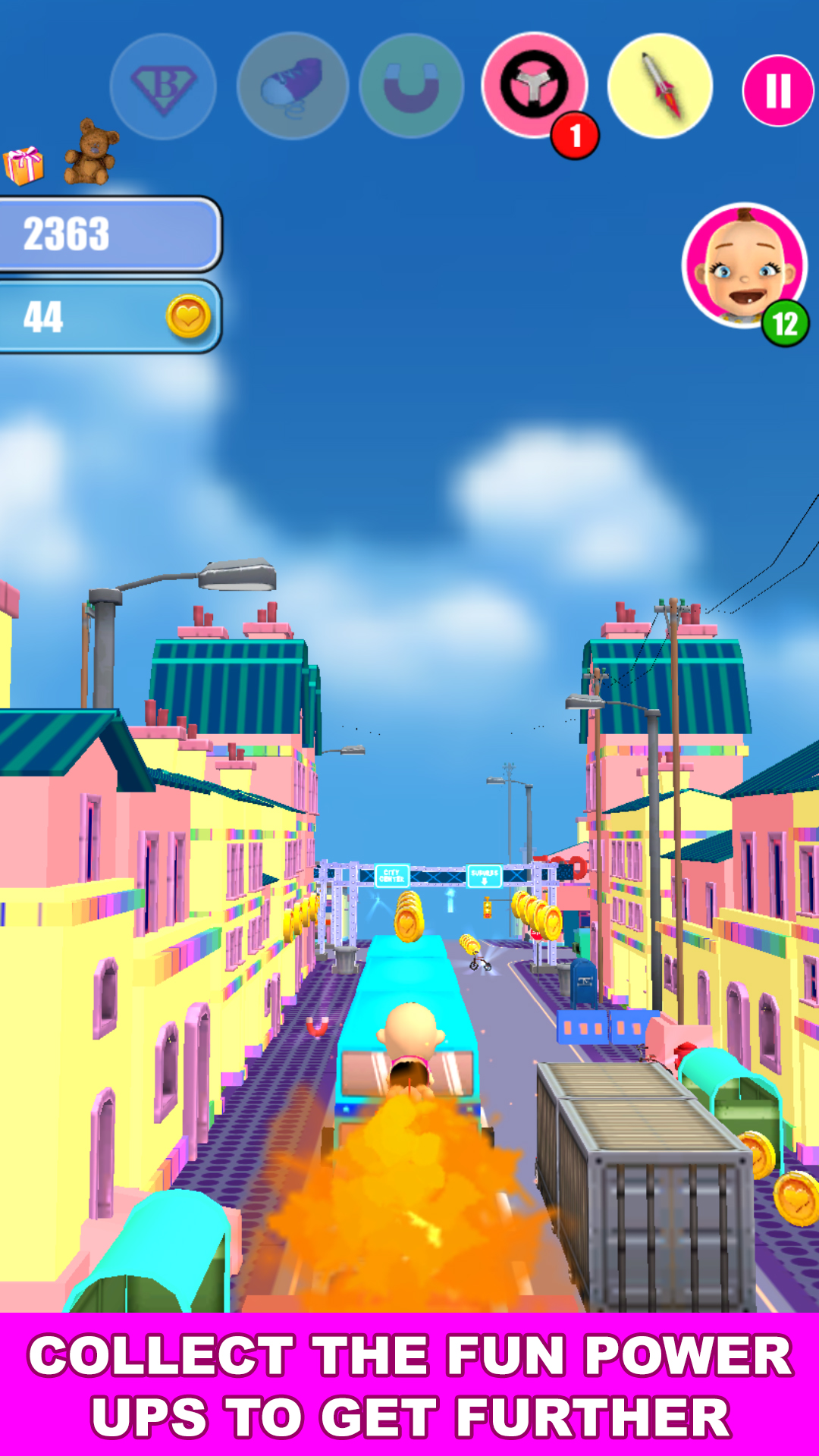 اسکرین شات 4 برنامه Baby Run The Babysitter Escape