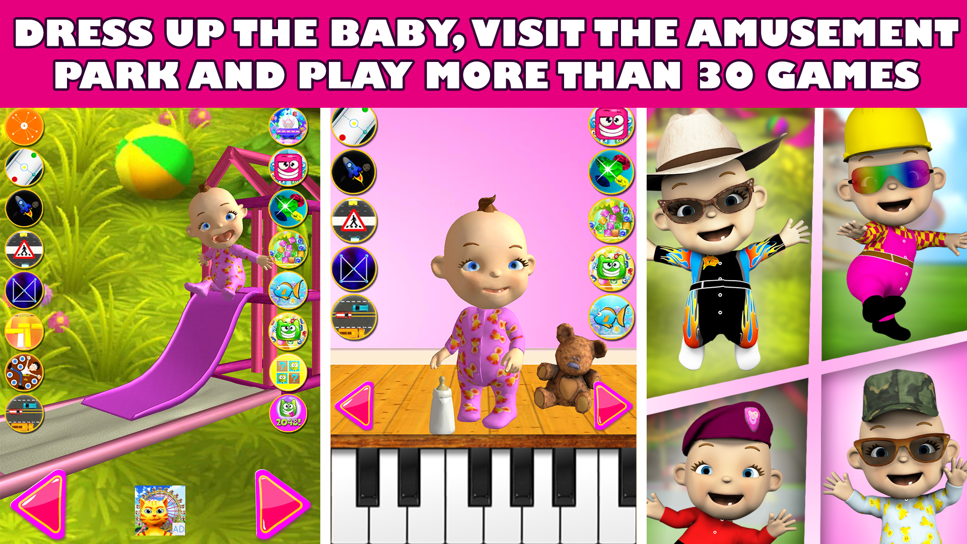 اسکرین شات 8 برنامه Talking Babsy Baby