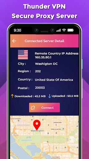 اسکرین شات 3 برنامه Thunder VPN-Secure Proxy Server