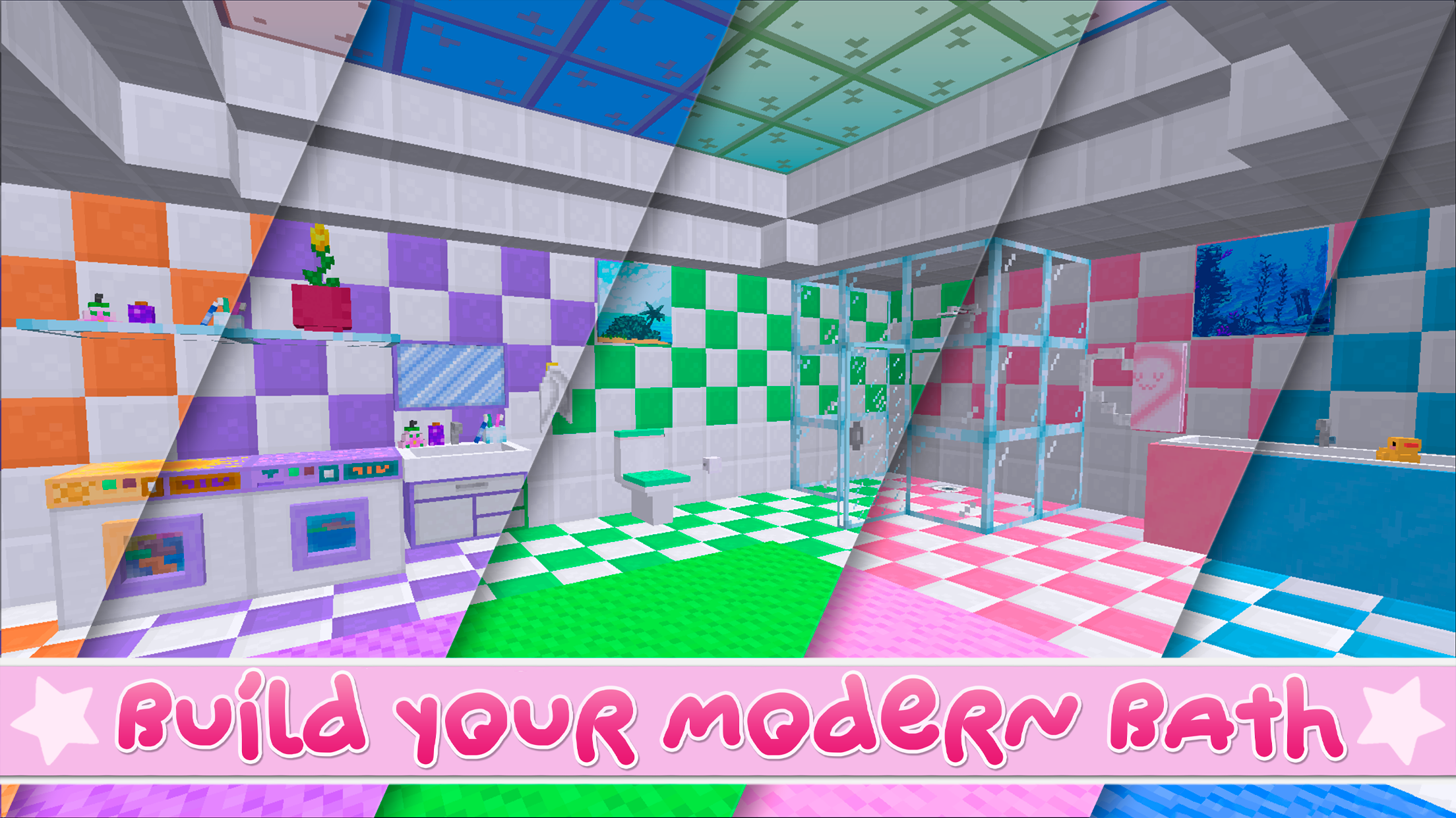 اسکرین شات 6 بازی Kawaii World - Craft and Build