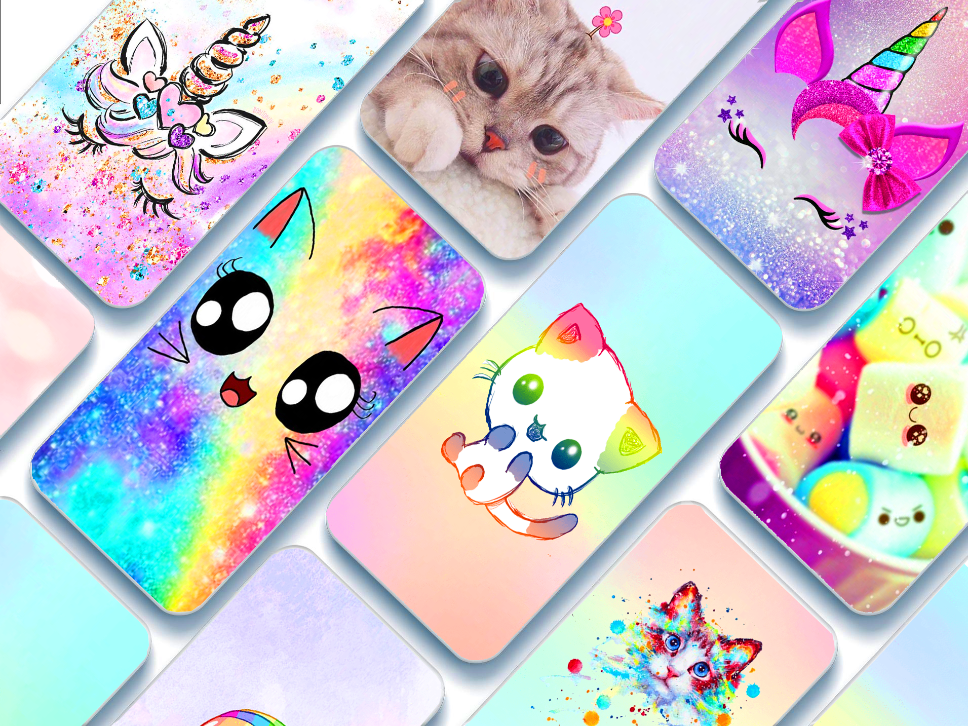 اسکرین شات 4 برنامه Cute kawaii Wallpapers