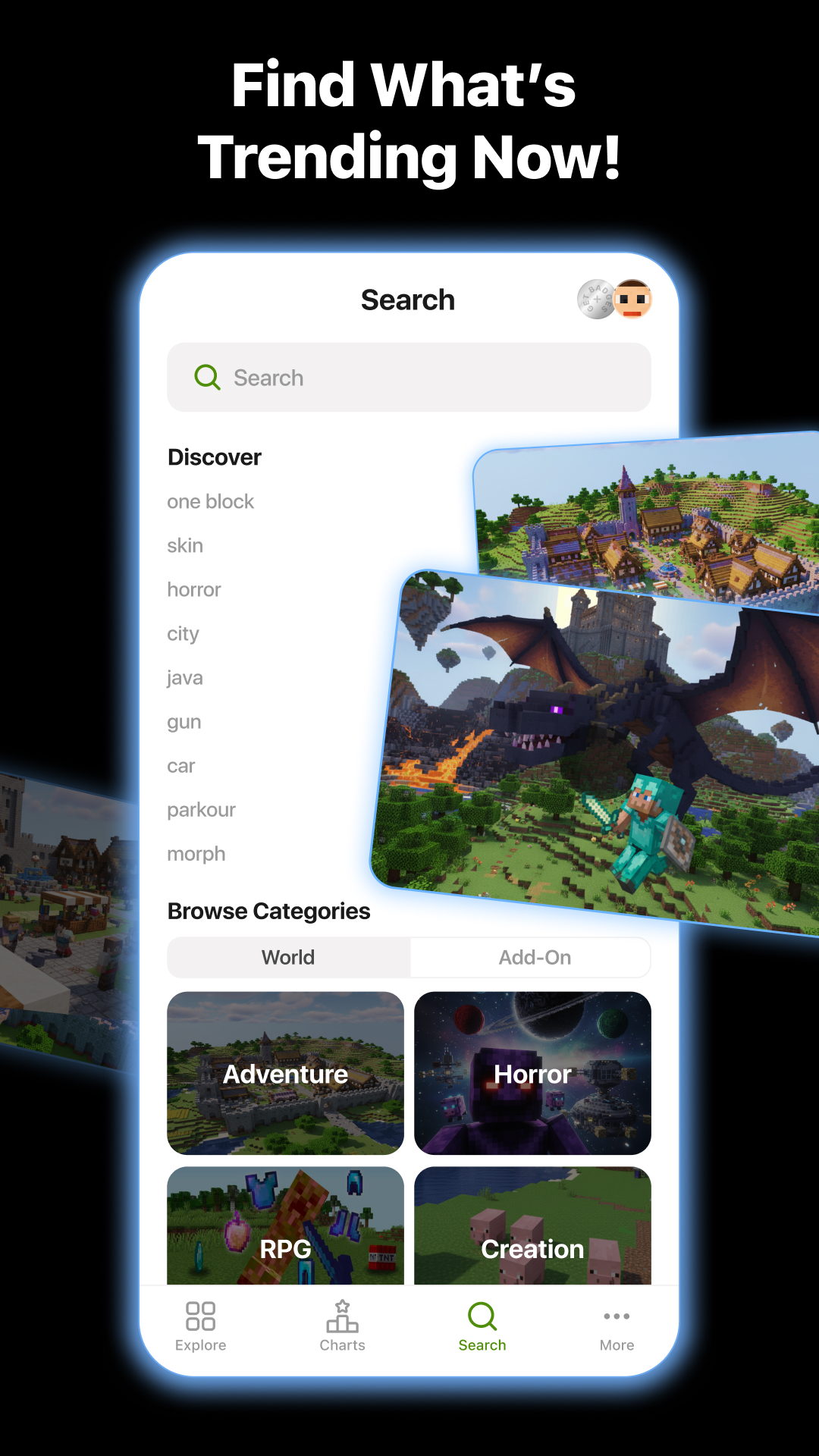 اسکرین شات 4 برنامه Addons for Minecraft