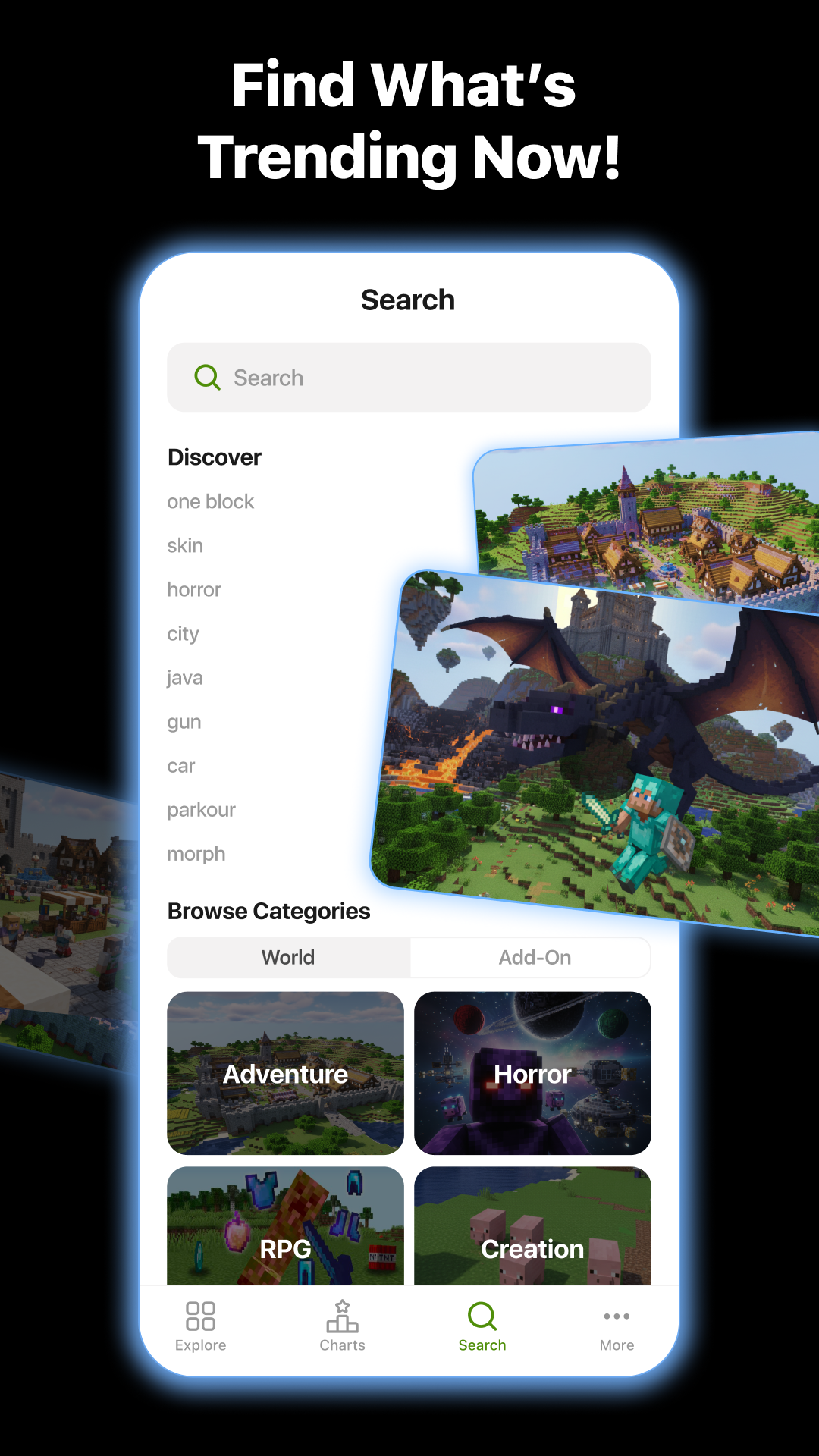 اسکرین شات 4 برنامه Addons for Minecraft