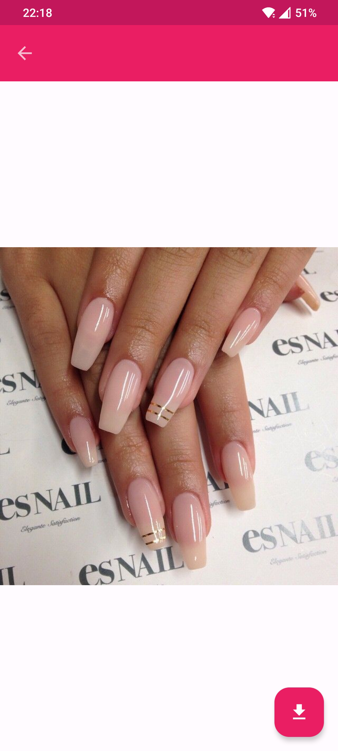 اسکرین شات 3 برنامه Nail Art Design Ideas