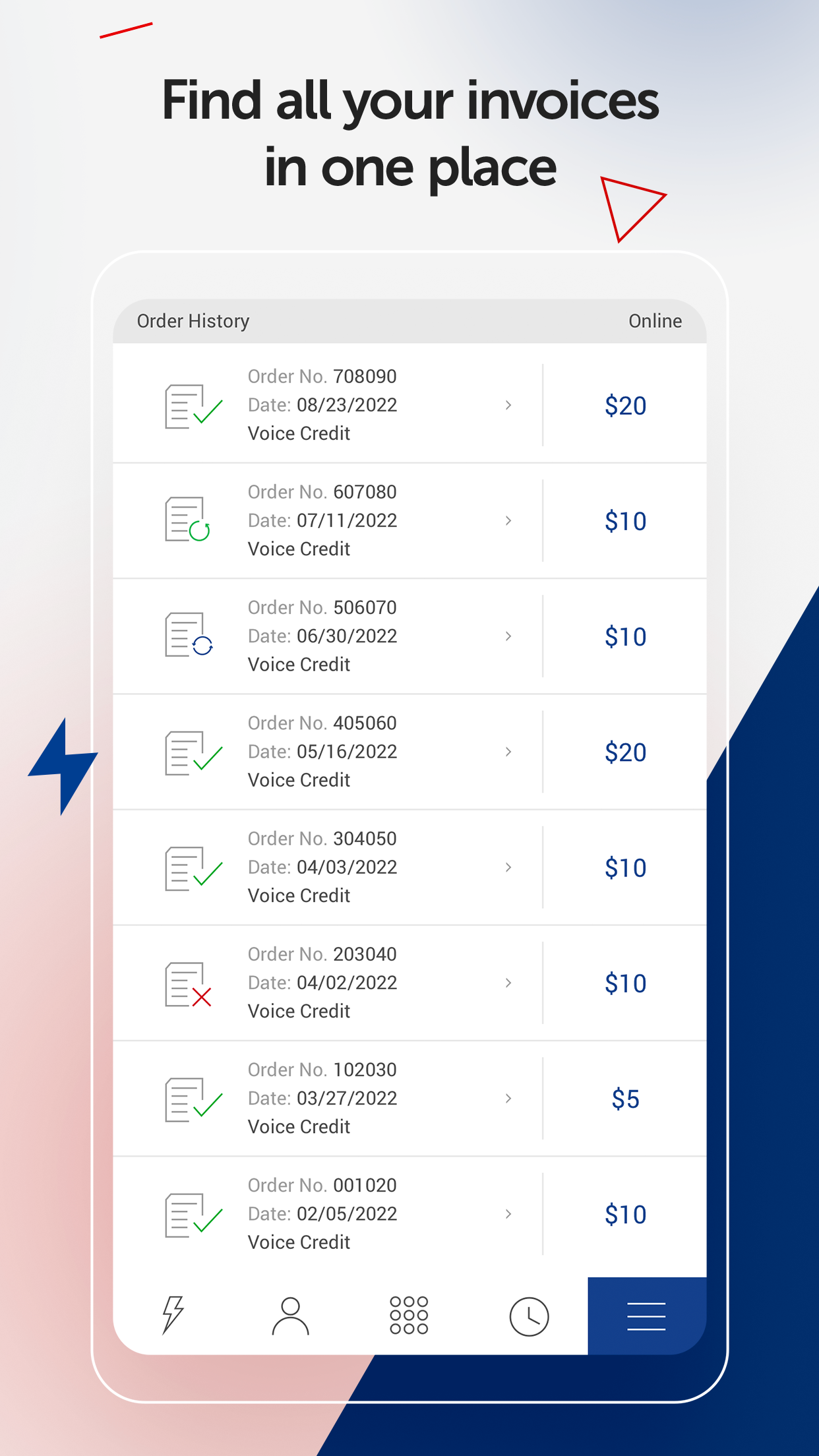 اسکرین شات 7 برنامه KeepCalling International