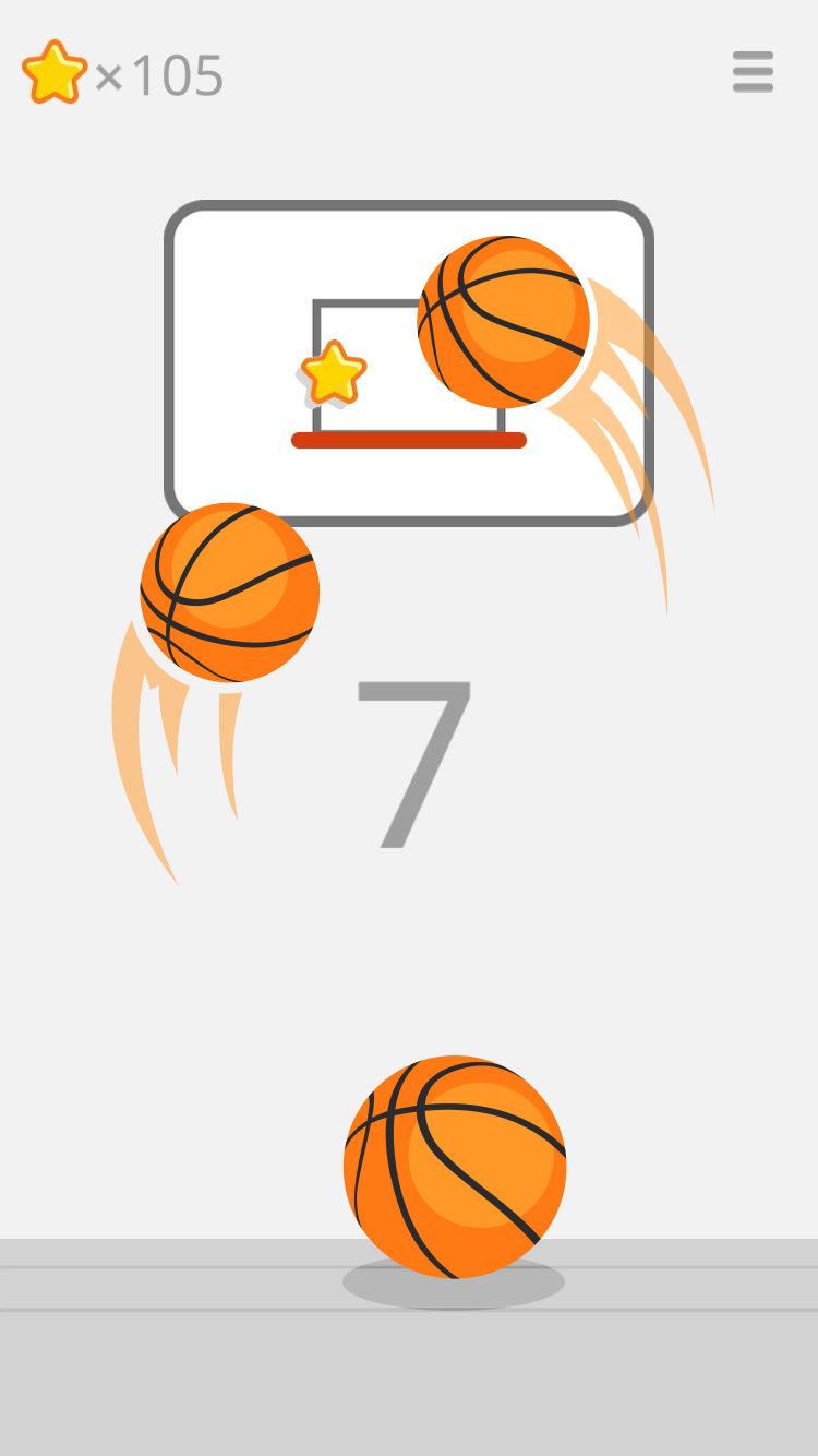 اسکرین شات 1 بازی Ketchapp Basketball