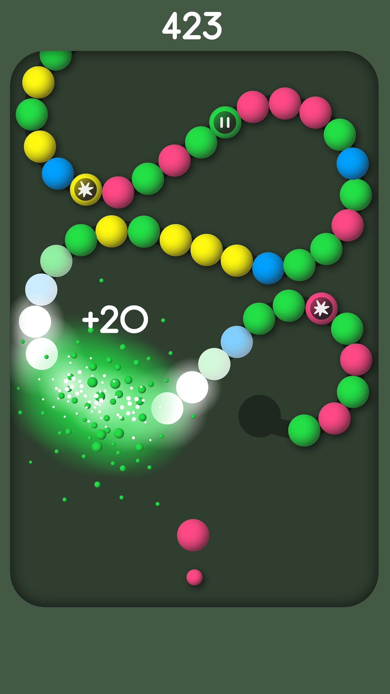 اسکرین شات 3 بازی Snake Balls
