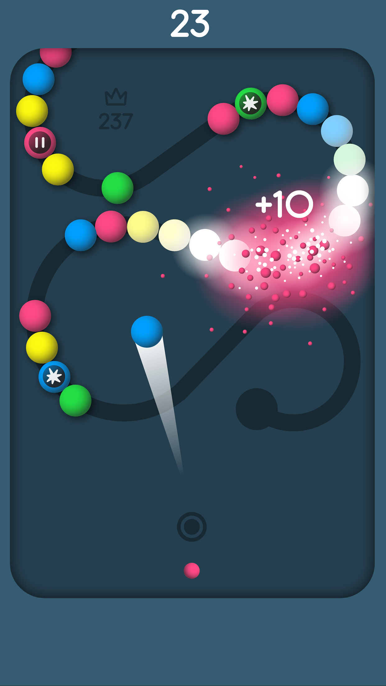 اسکرین شات 1 بازی Snake Balls
