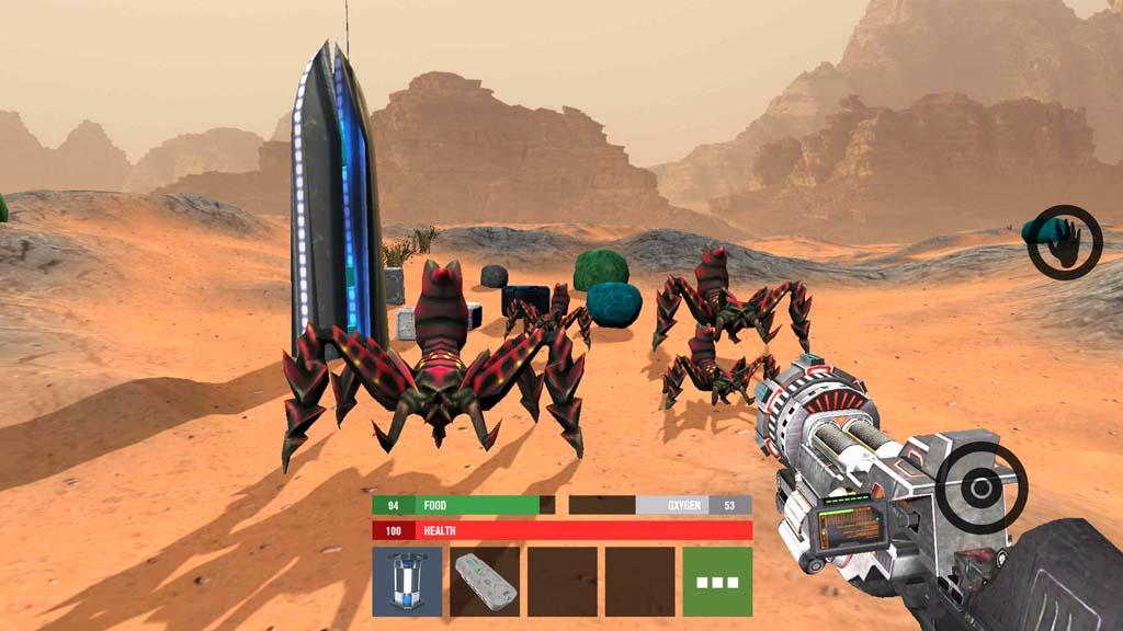 اسکرین شات 1 بازی Survival On Mars 3D