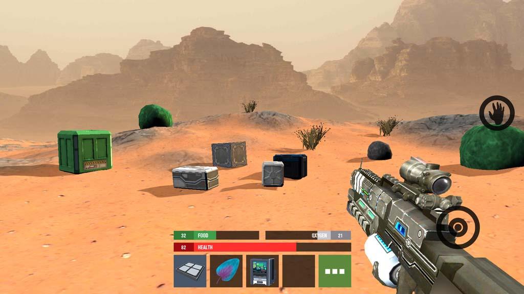 اسکرین شات 4 بازی Survival On Mars 3D