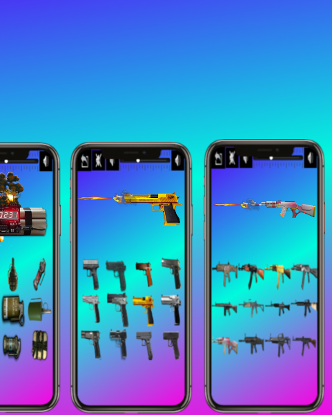 اسکرین شات 2 برنامه Firearms Sounds