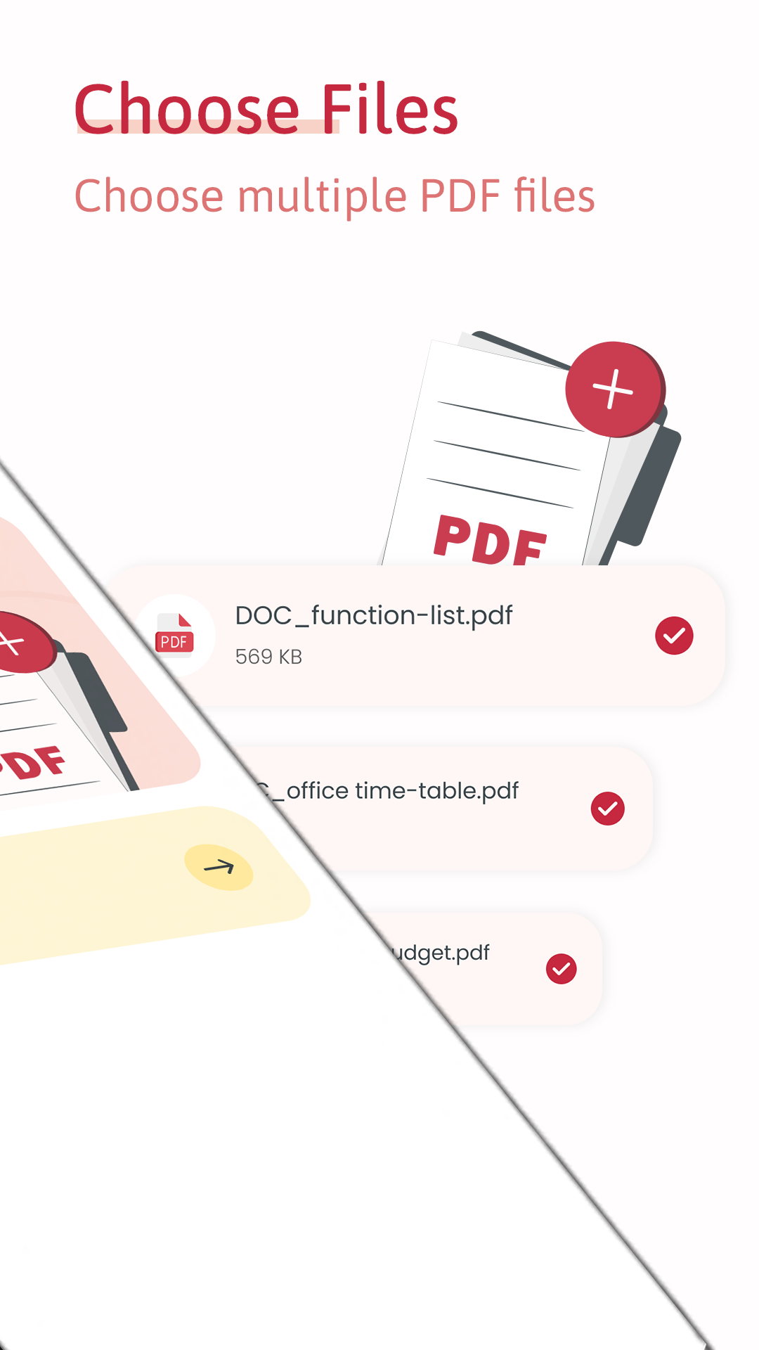 اسکرین شات 2 برنامه Merge PDF