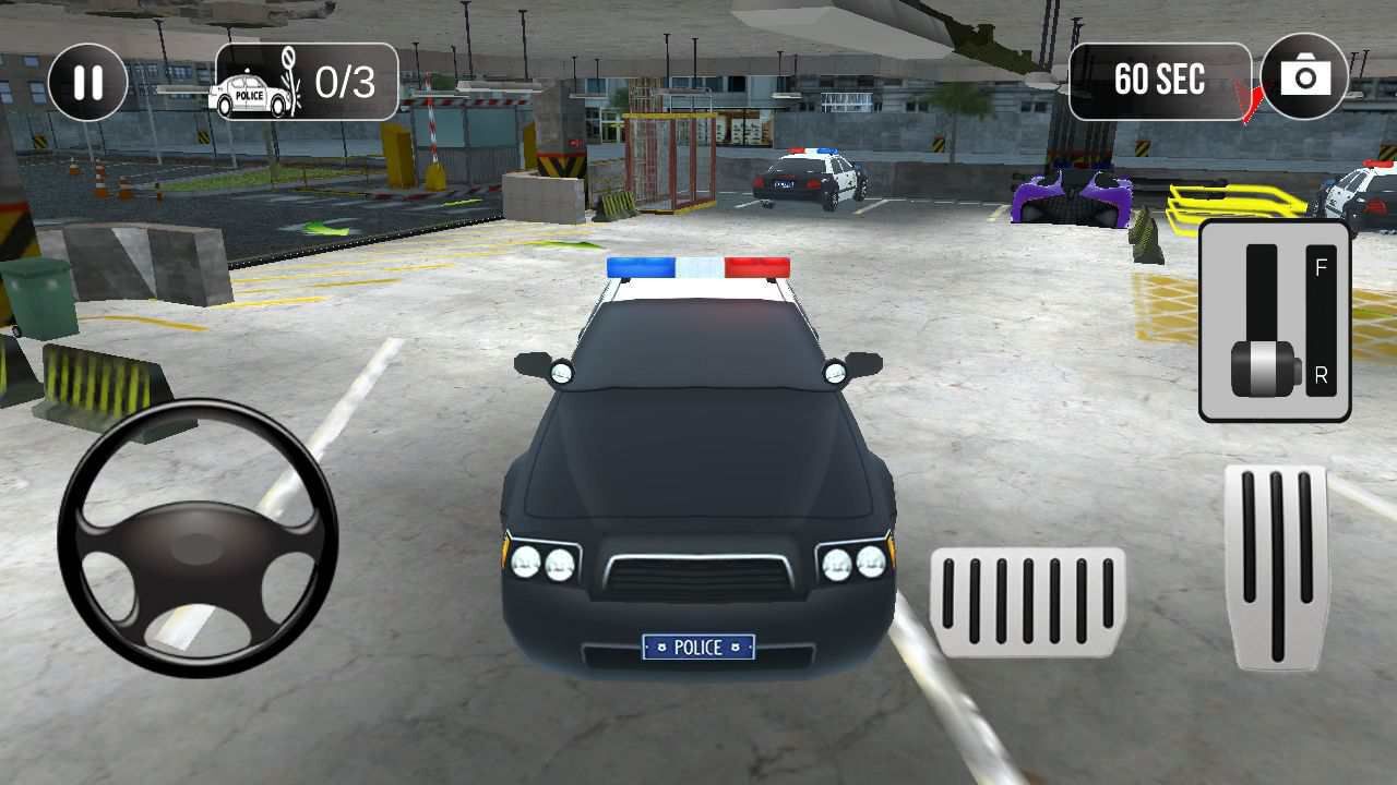 اسکرین شات 8 بازی بازی پارک ماشین پلیس