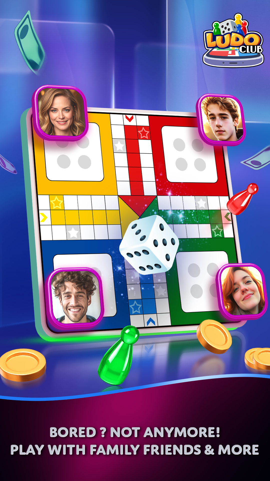 اسکرین شات 2 بازی Dominoes Classic Dominos Game