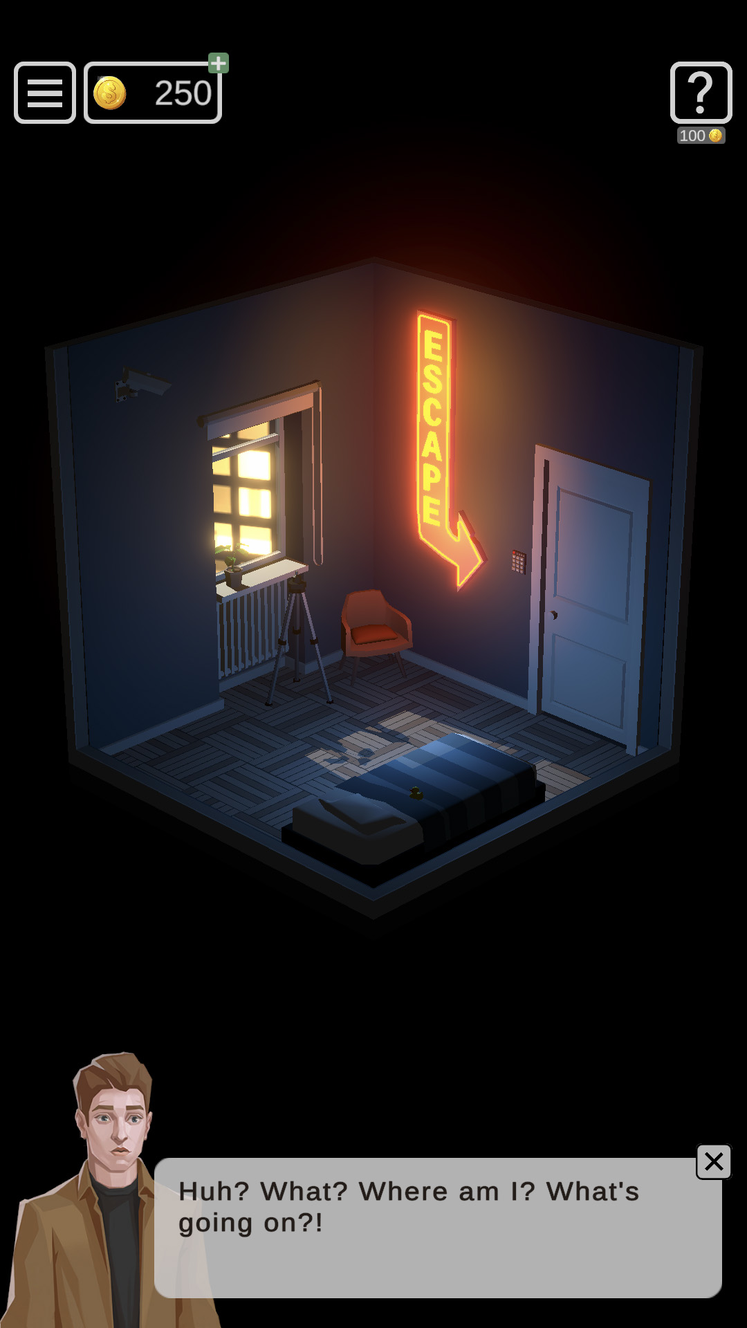 اسکرین شات 1 بازی 50 Tiny Room Escape