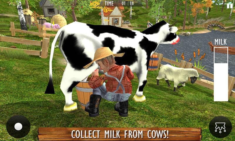اسکرین شات 1 بازی Little Farmer City: Farm Games