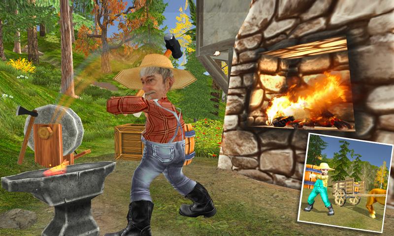 اسکرین شات 5 بازی Little Farmer City: Farm Games