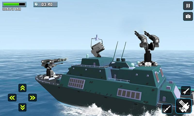 اسکرین شات 1 بازی US Army Battle Ship Simulator