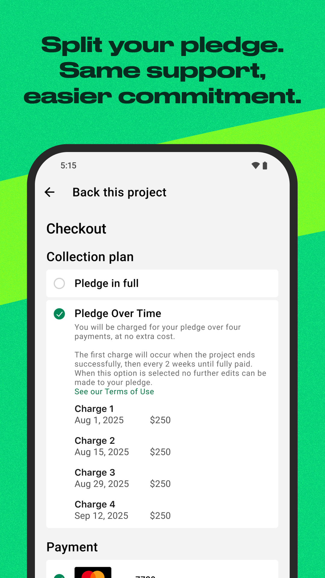 اسکرین شات 5 برنامه Kickstarter