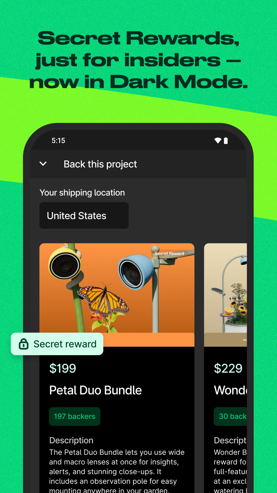 اسکرین شات 8 برنامه Kickstarter