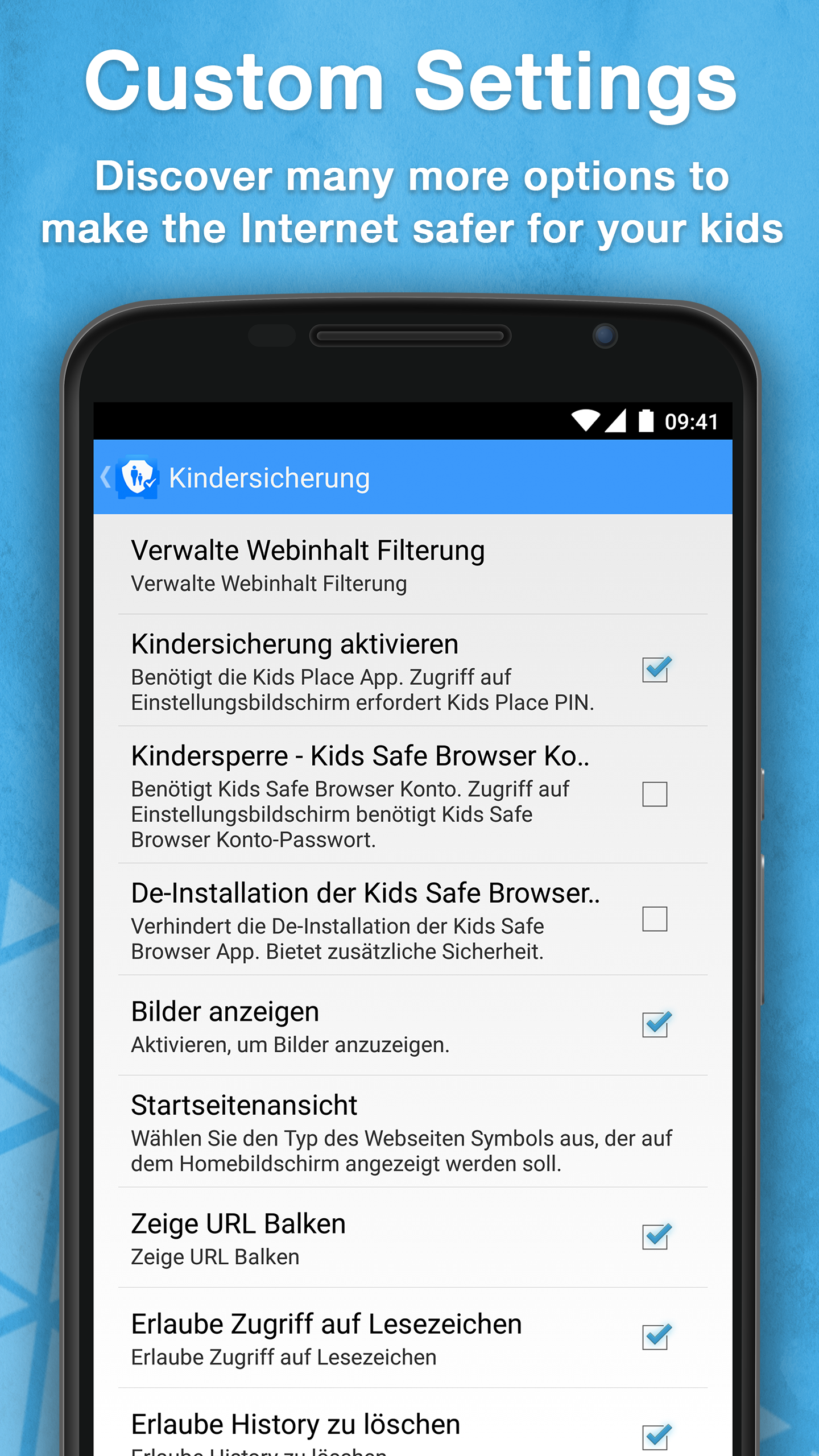 اسکرین شات 7 برنامه Safe Browser – Web Filter