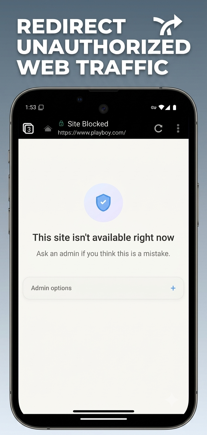 اسکرین شات 2 برنامه Safe Browser – Web Filter