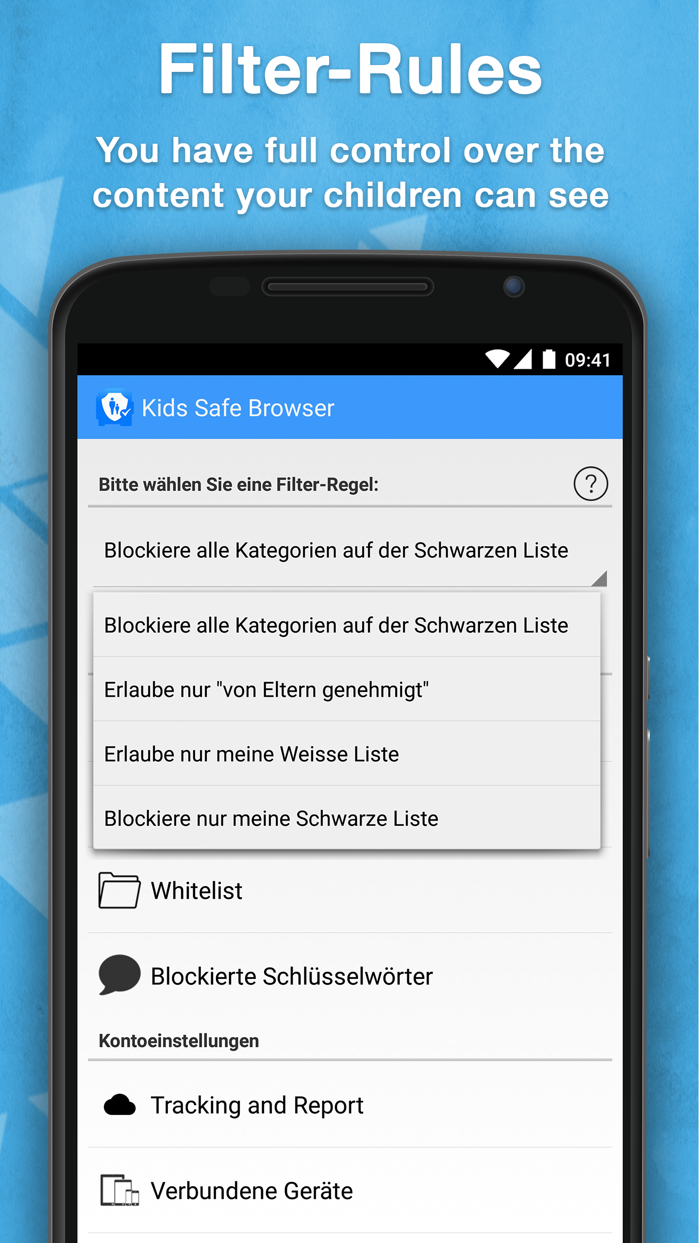 اسکرین شات 5 برنامه Safe Browser – Web Filter